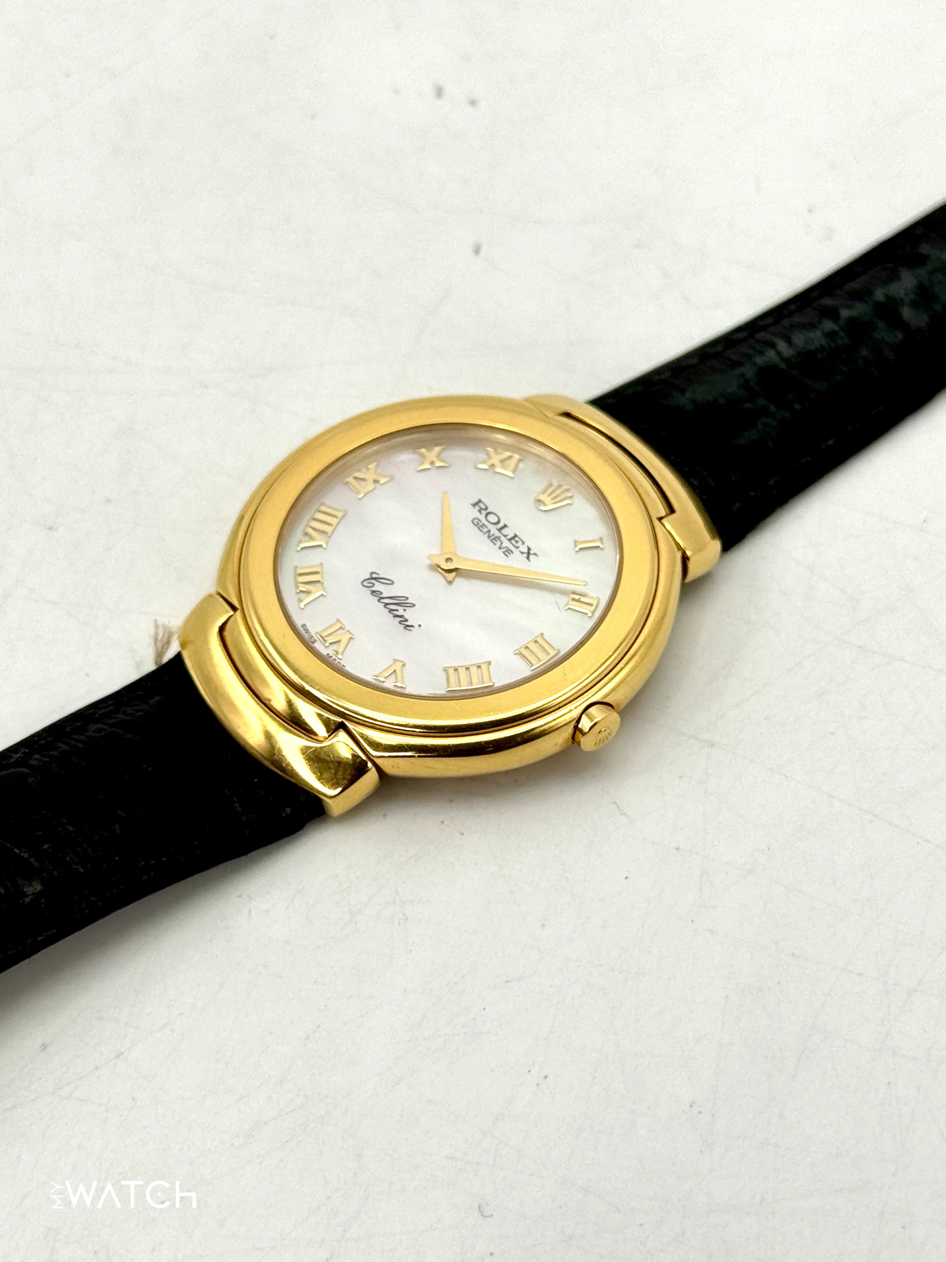 2006 Rolex Cellini 37mm 6623/8 18kt Yellow Gold Mother of Pearl Dial - Image 4