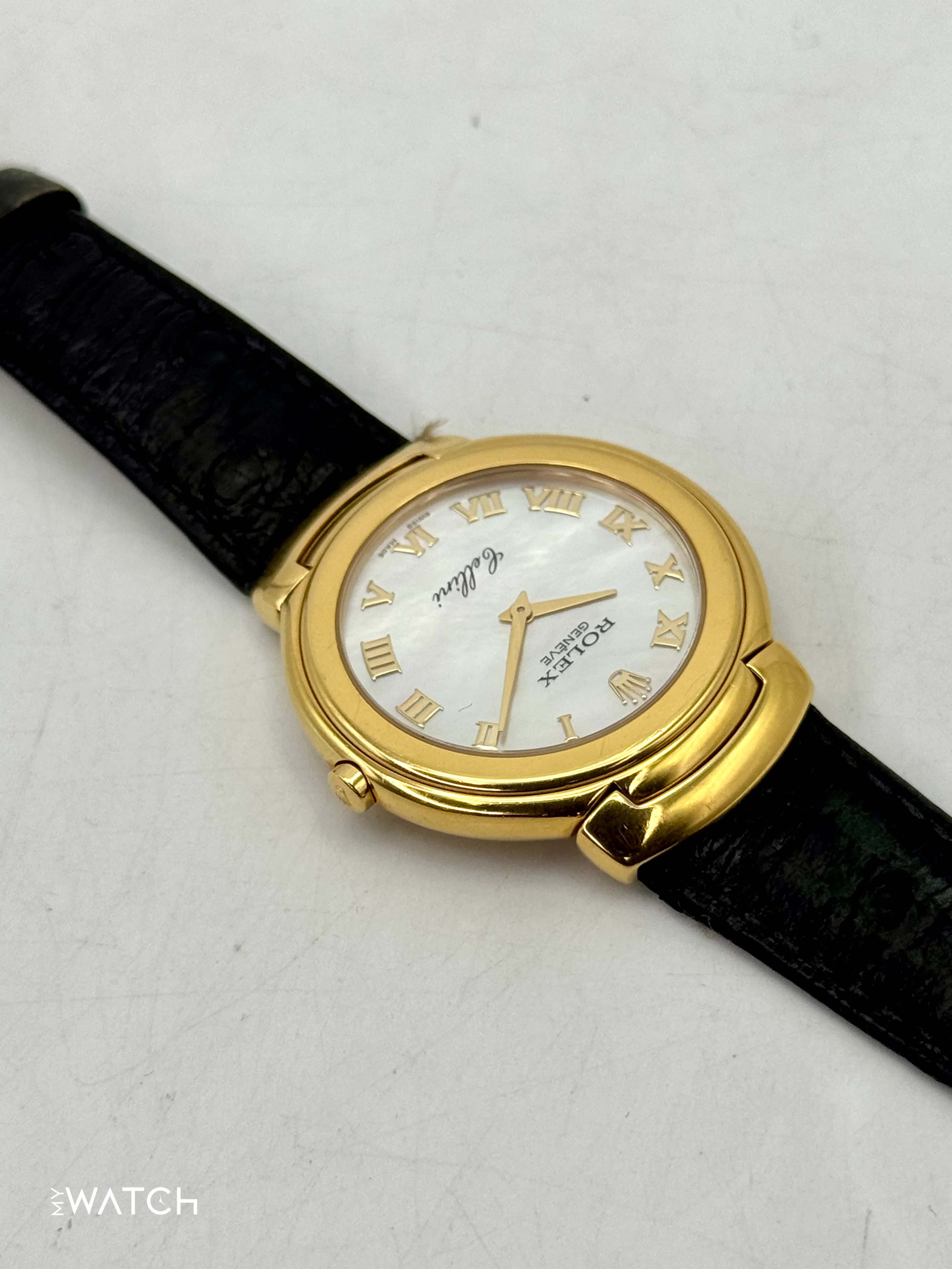 2006 Rolex Cellini 37mm 6623/8 18kt Yellow Gold Mother of Pearl Dial - Image 7