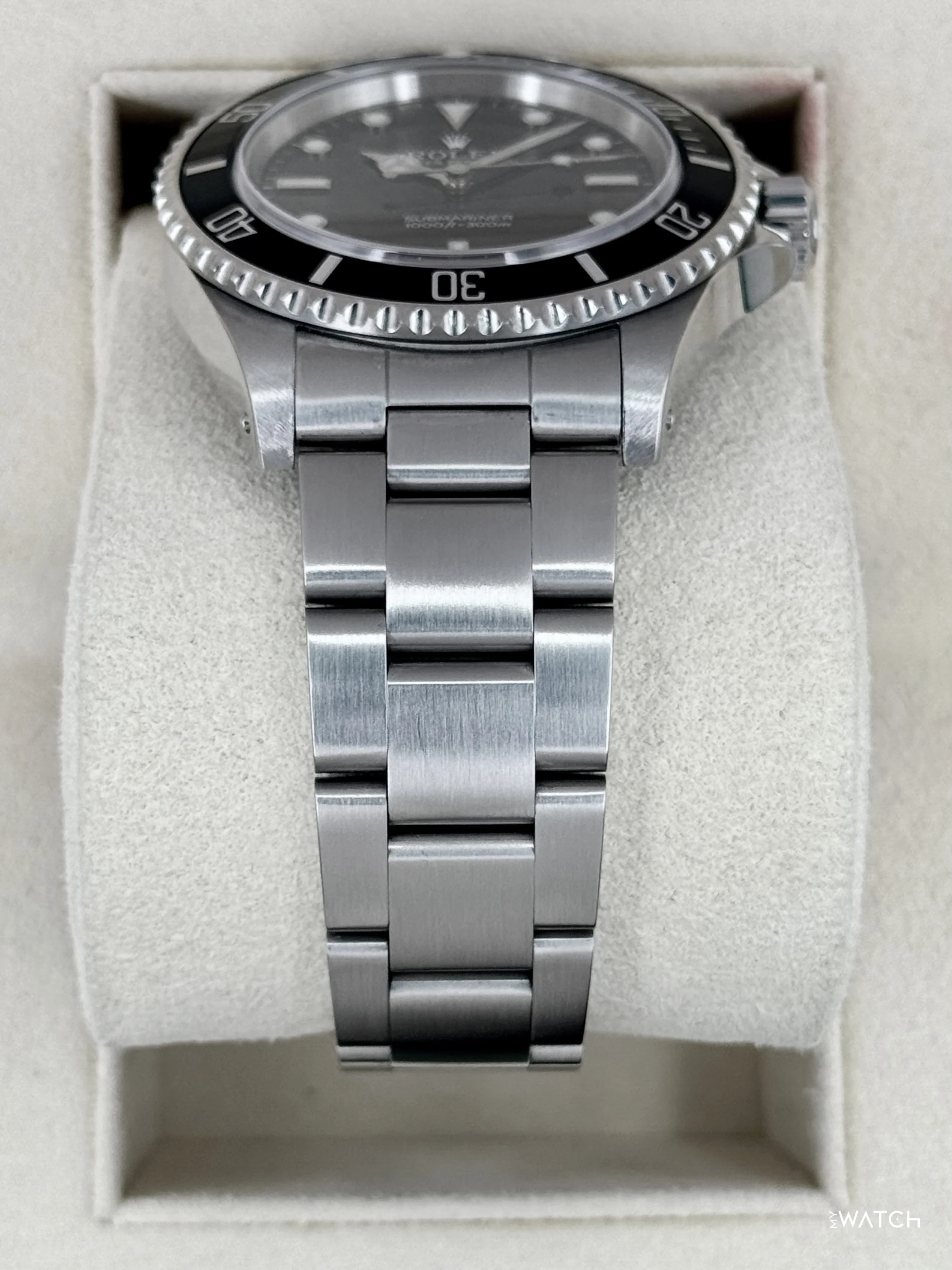 2006 Rolex Submariner 40mm 14060M Stainless Steel Two-Liner Black Dial - Image 3