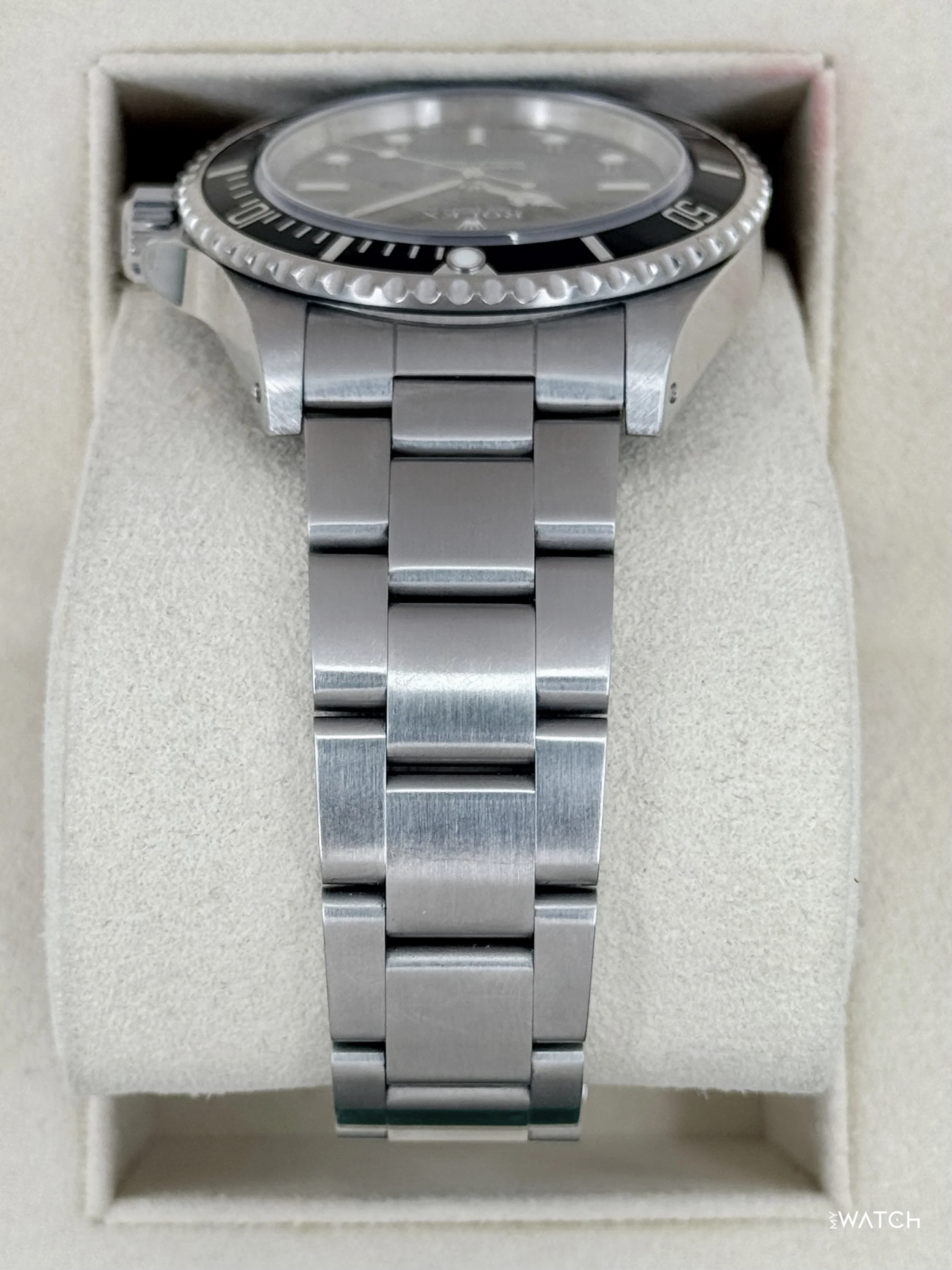 2006 Rolex Submariner 40mm 14060M Stainless Steel Two-Liner Black Dial - Image 4