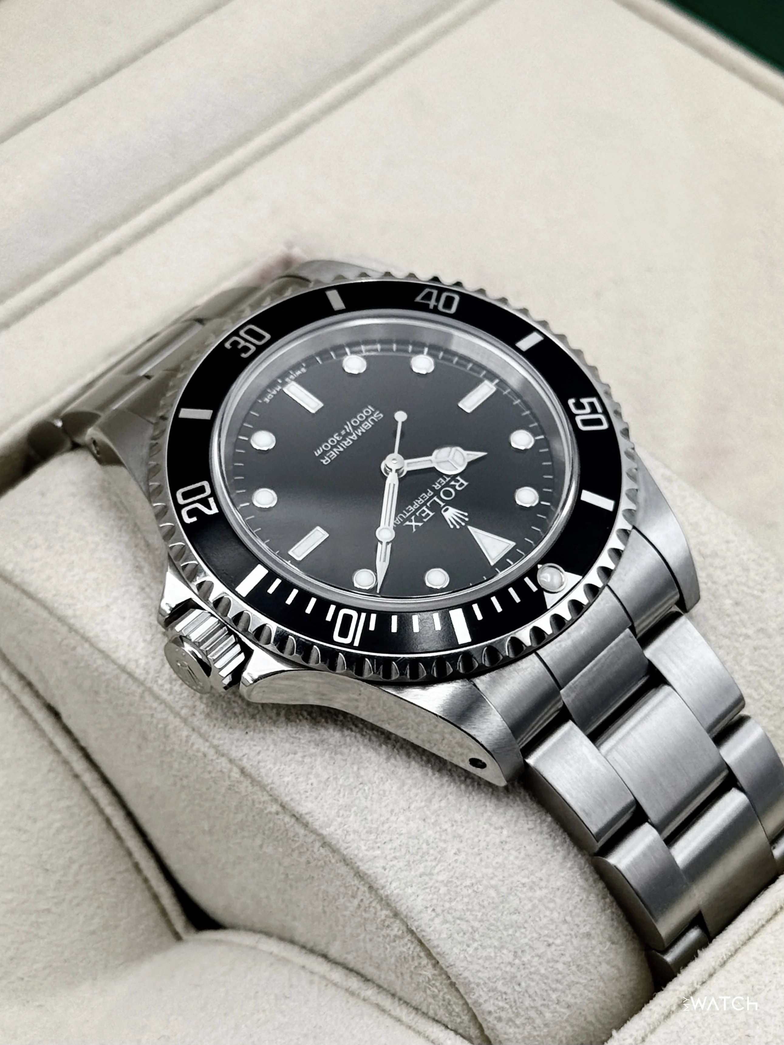 2006 Rolex Submariner 40mm 14060M Stainless Steel Two-Liner Black Dial - Image 8