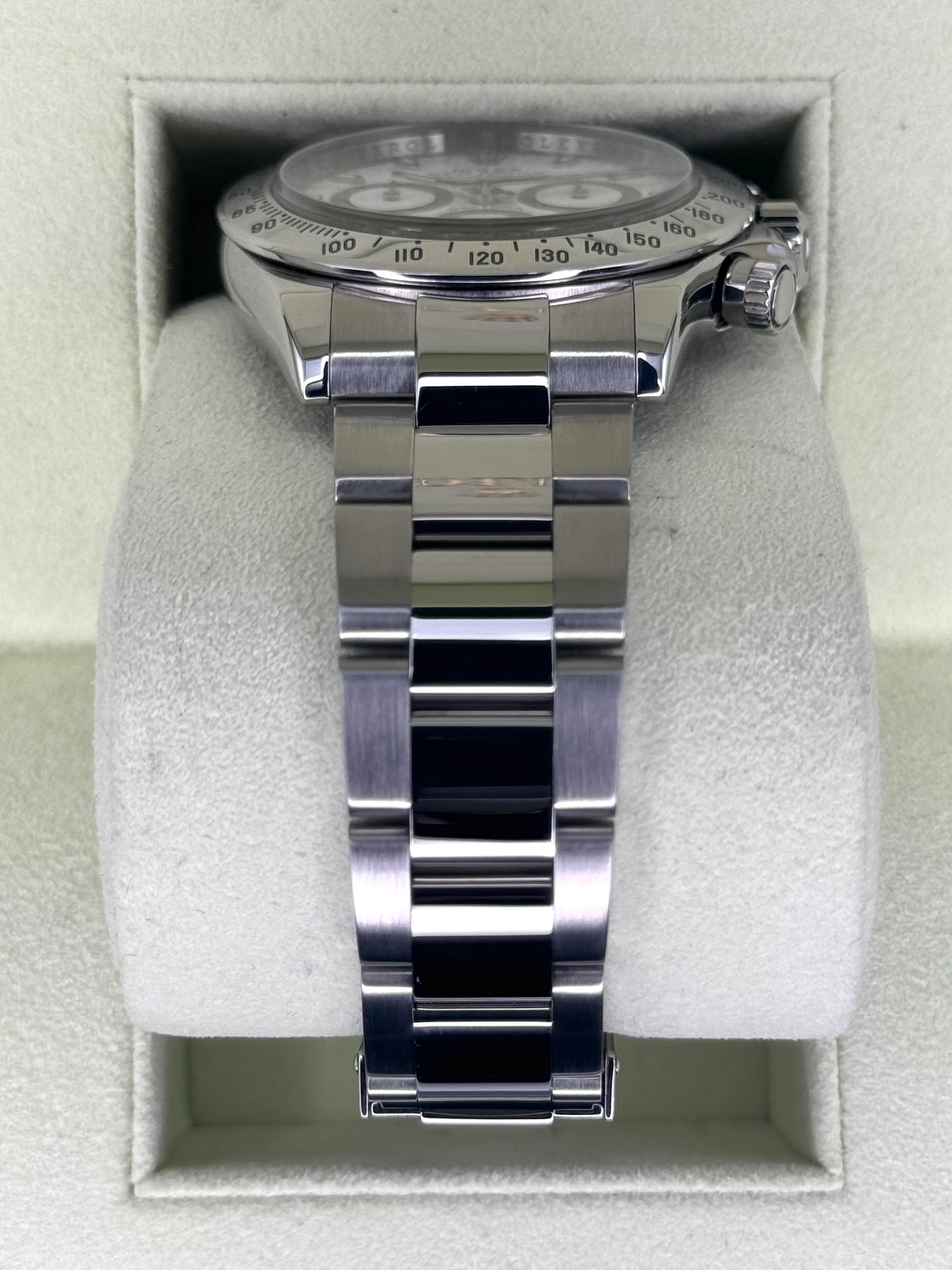 2007 Rolex Daytona 40mm 116520 Stainless Steel White Dial - Image 3