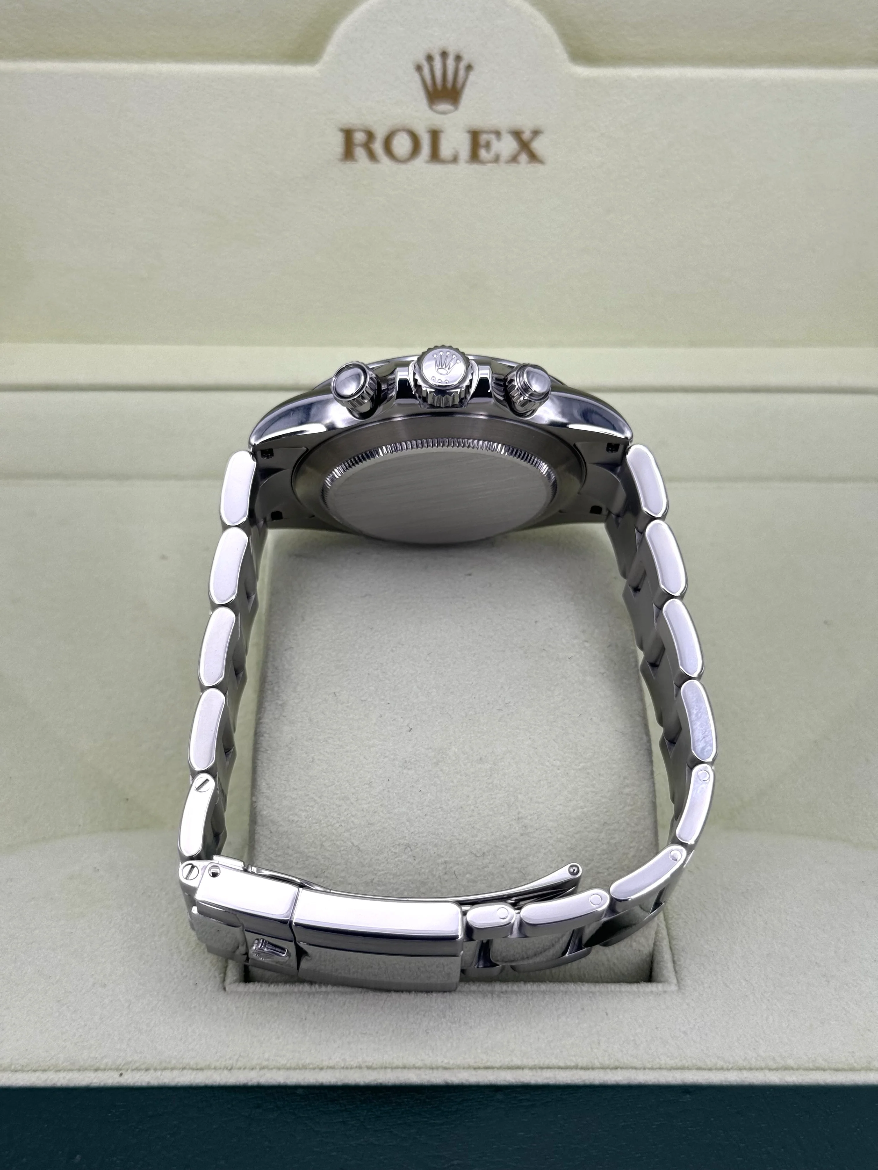 2007 Rolex Daytona 40mm 116520 Stainless Steel White Dial - Image 9