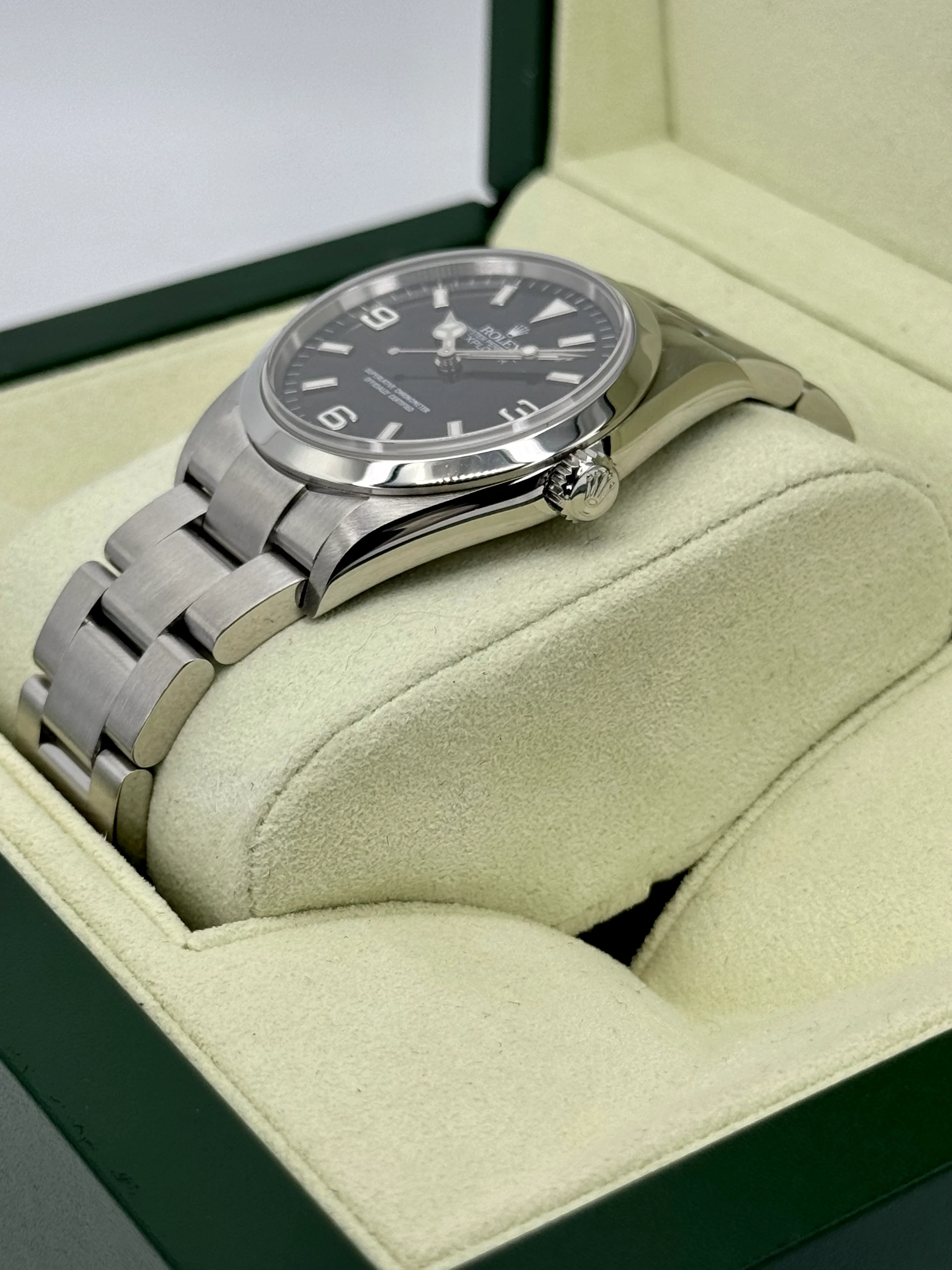 2007 Rolex Explorer 36mm 114270 Stainless Steel Black Dial - Image 5