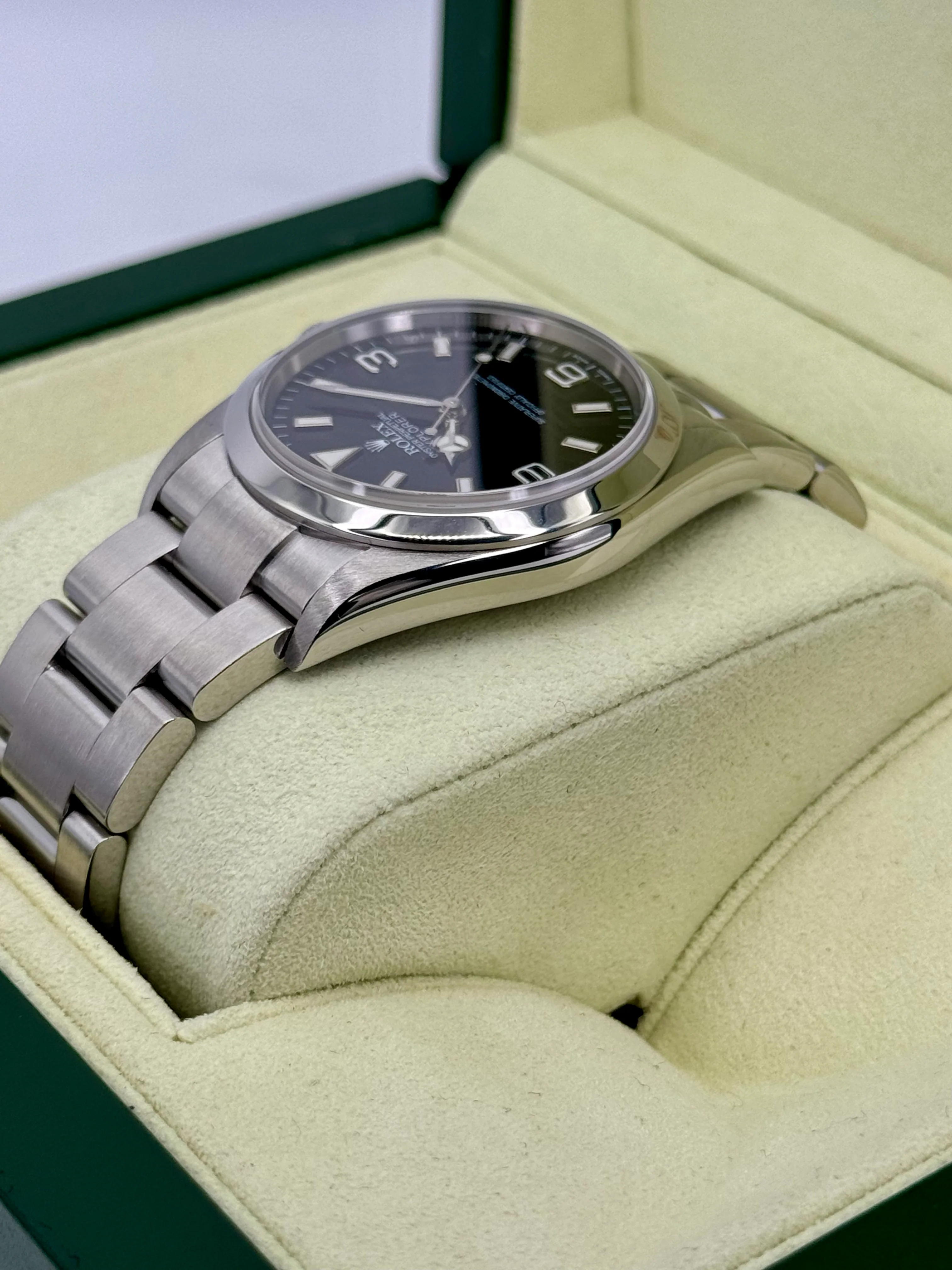 2007 Rolex Explorer 36mm 114270 Stainless Steel Black Dial - Image 7