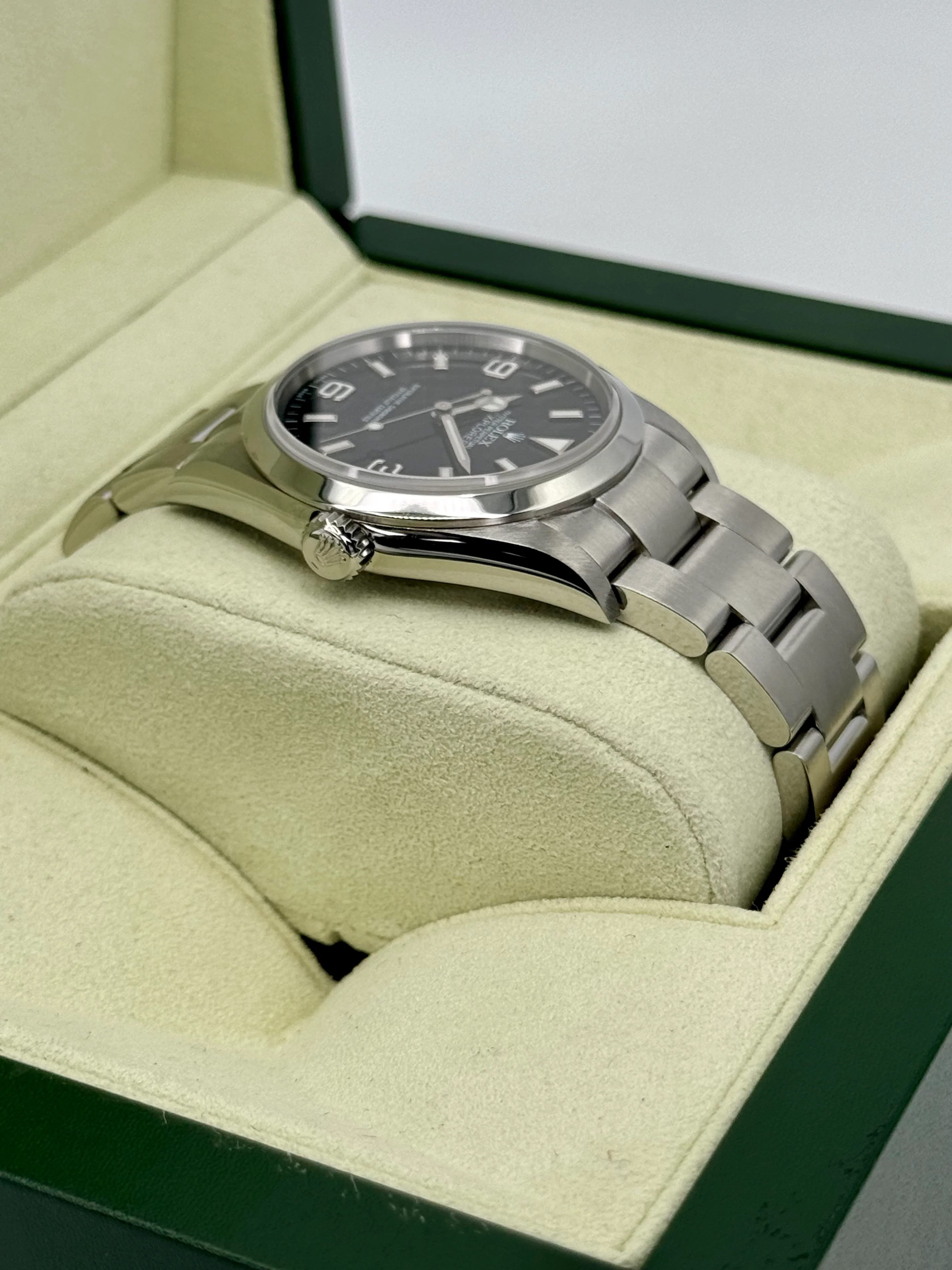 2007 Rolex Explorer 36mm 114270 Stainless Steel Black Dial - Image 8