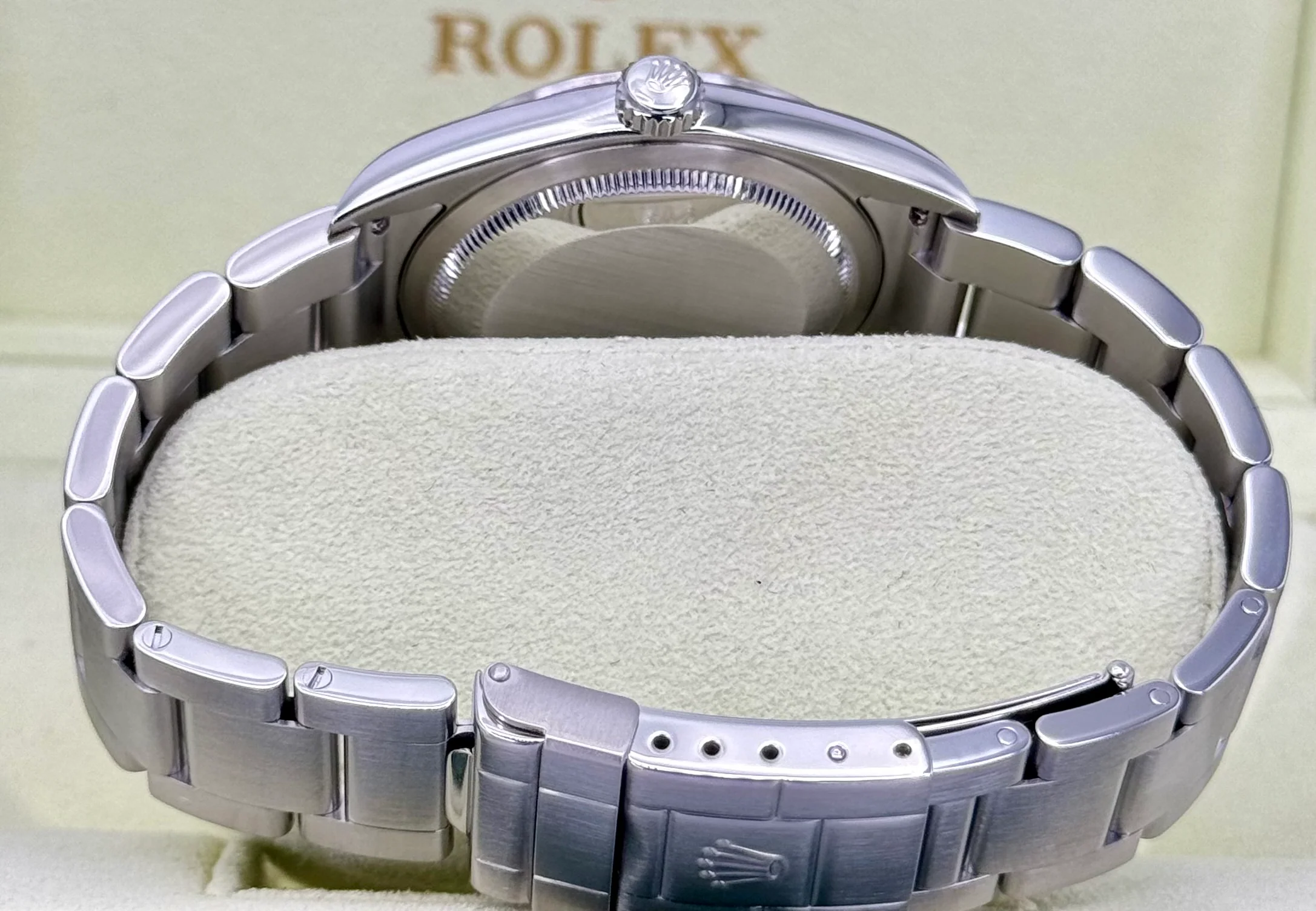 2007 Rolex Explorer 36mm 114270 Stainless Steel Black Dial - Image 9