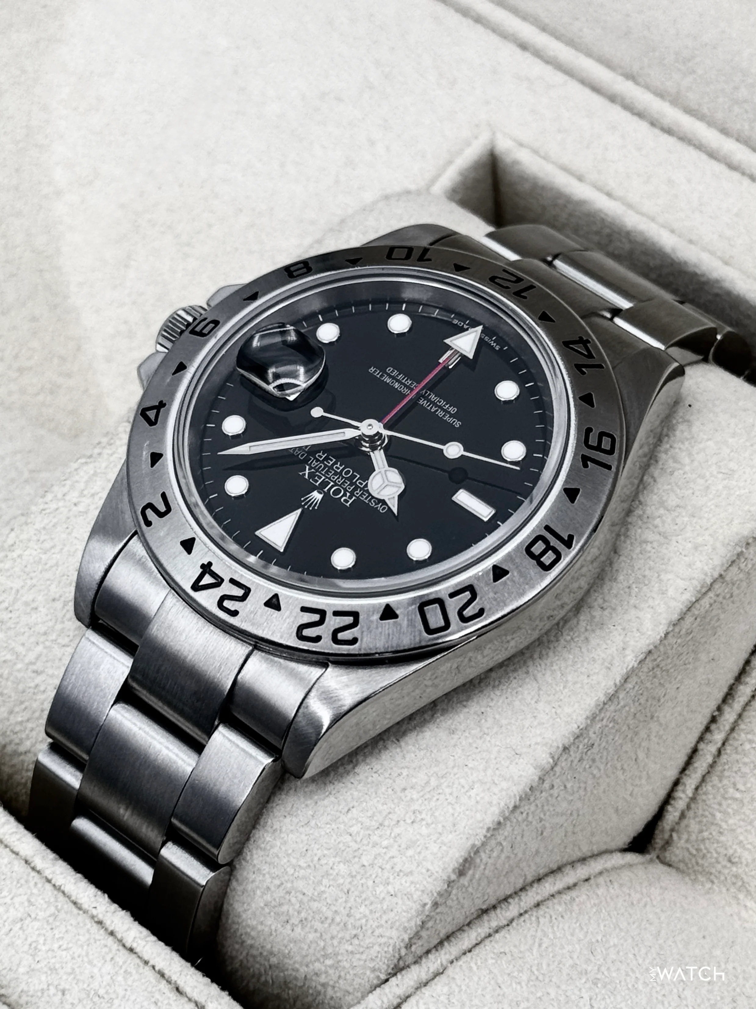 2007 Rolex Explorer II 40mm 16570 Stainless Steel Black Dial - Image 7