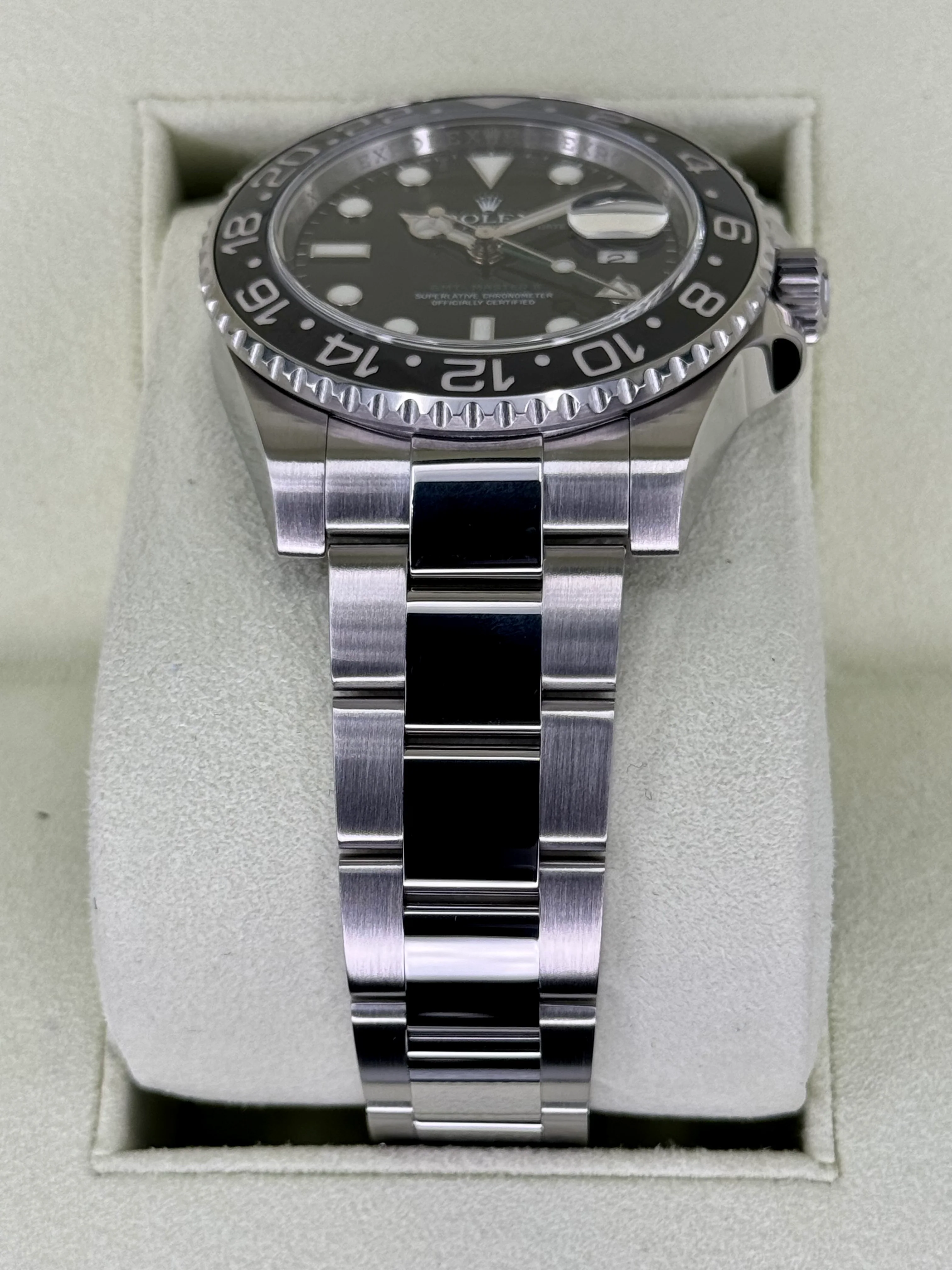 2007 Rolex GMT-Master II 40mm 116710LN Stainless Steel Black Dial - Image 3