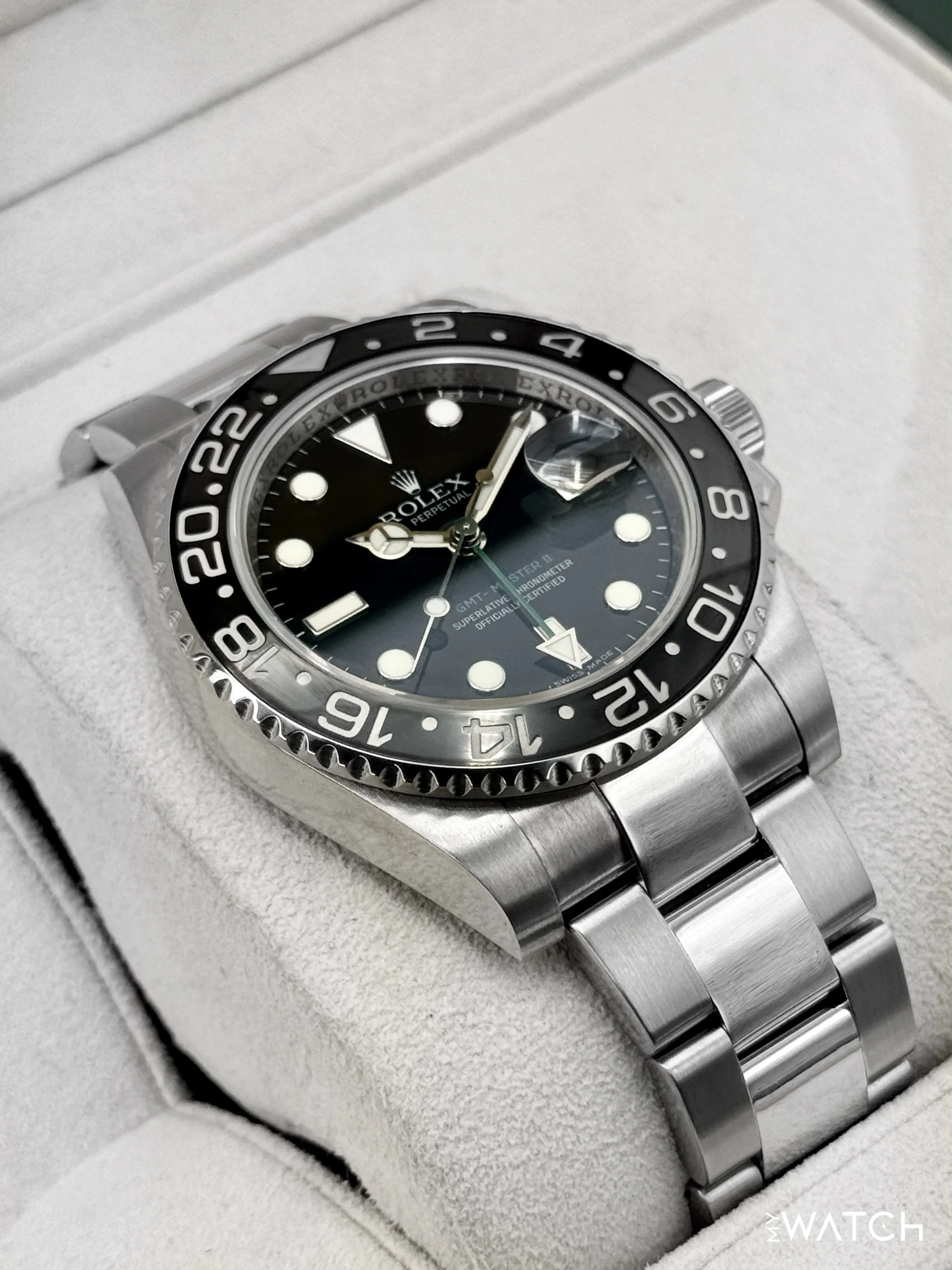 2007 Rolex GMT-Master II 40mm 116710LN Stainless Steel Black Dial - Image 6