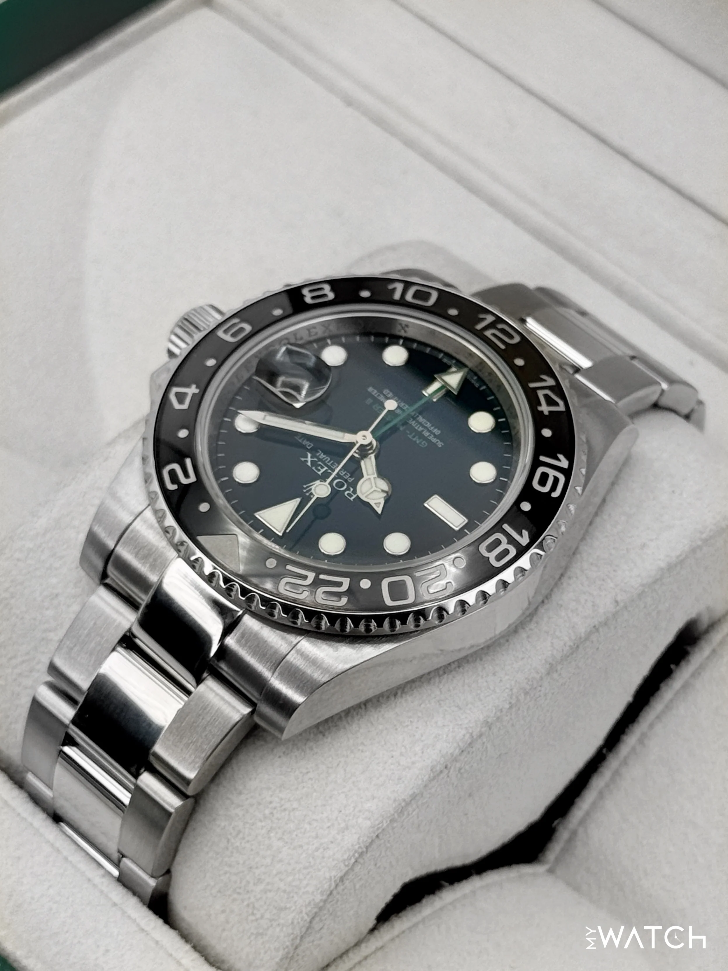 2007 Rolex GMT-Master II 40mm 116710LN Stainless Steel Black Dial - Image 7
