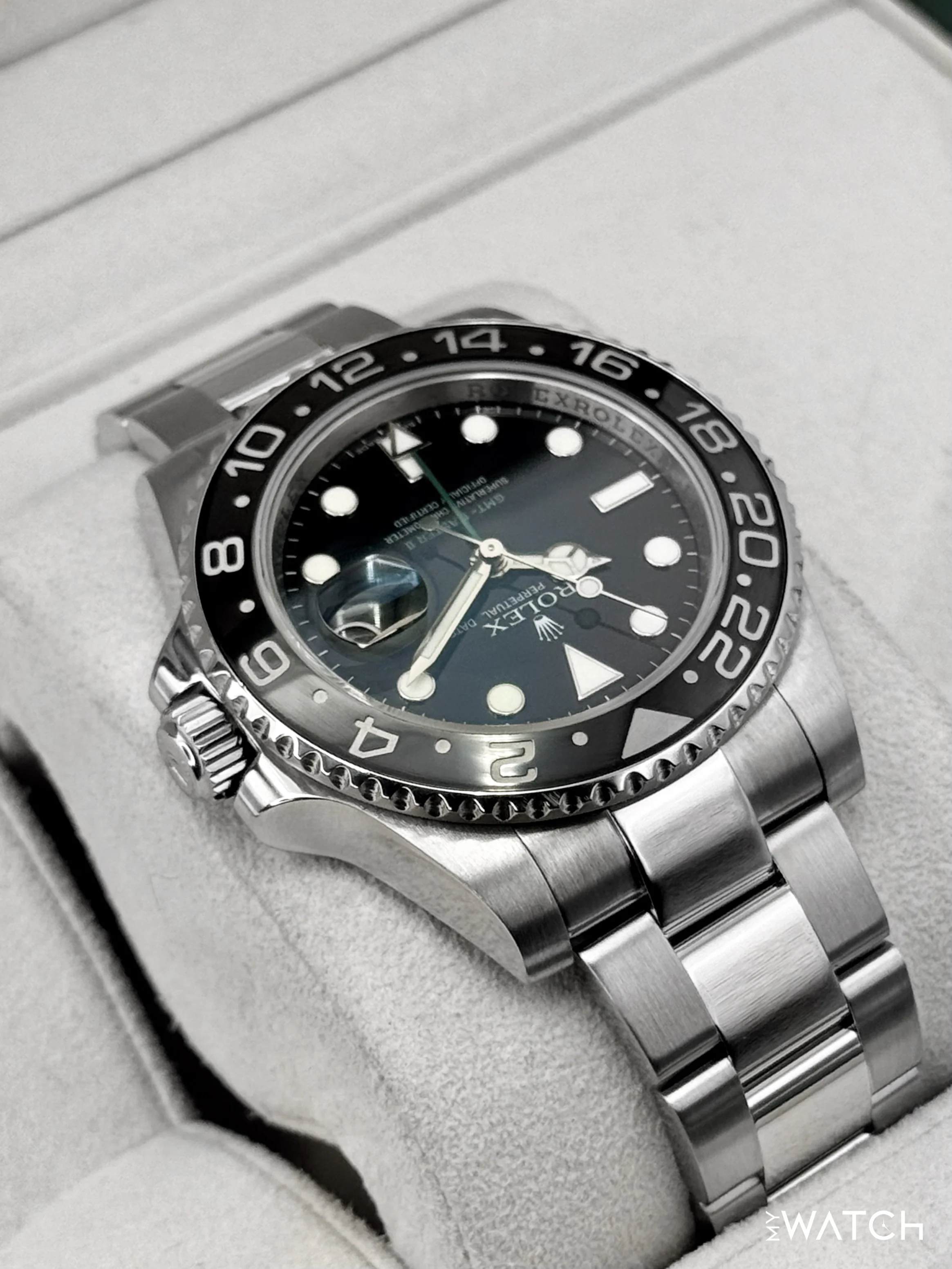 2007 Rolex GMT-Master II 40mm 116710LN Stainless Steel Black Dial - Image 8