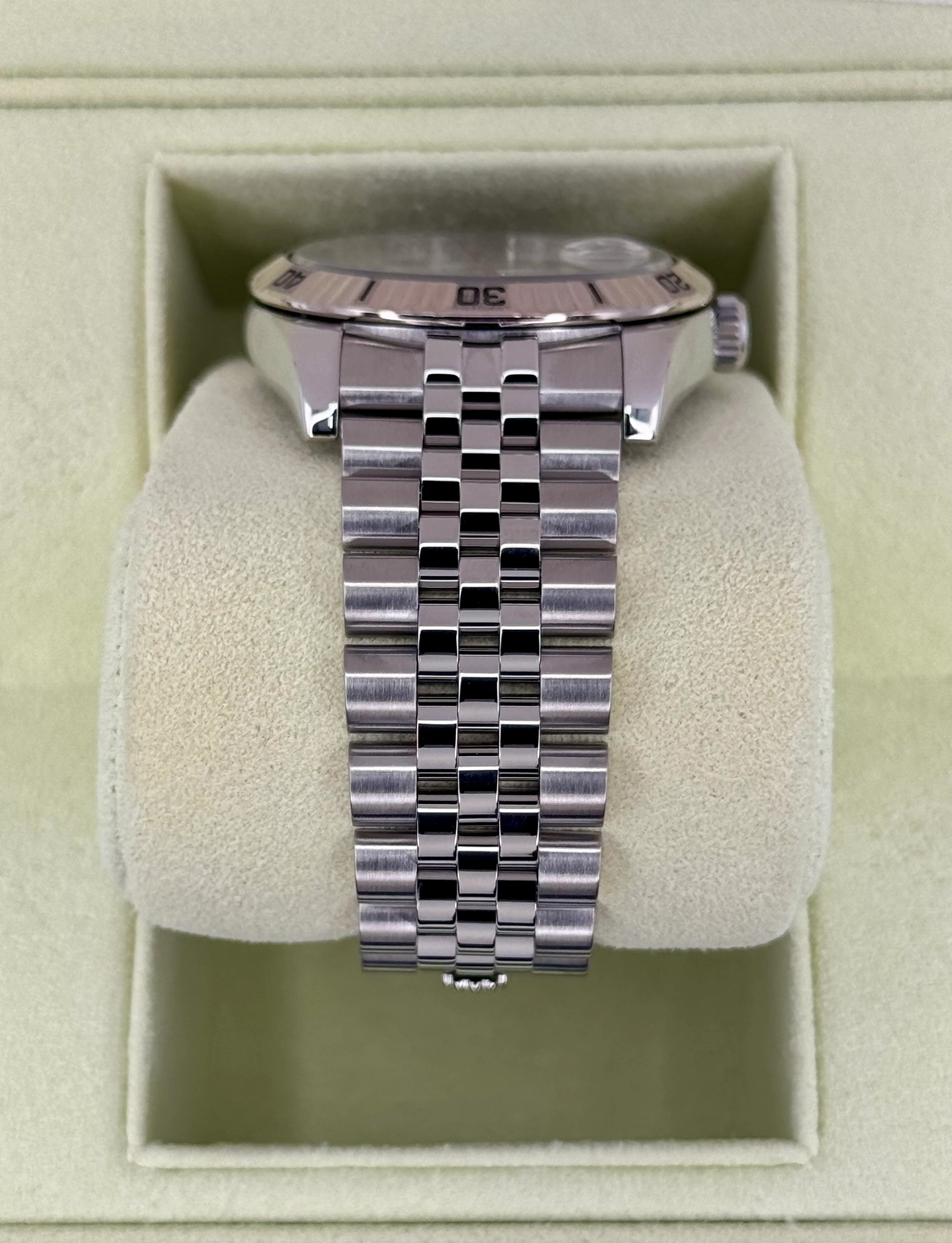2006 Rolex Datejust Turn-O-Graph 36mm 116264 Jubilee White Dial - Image 3