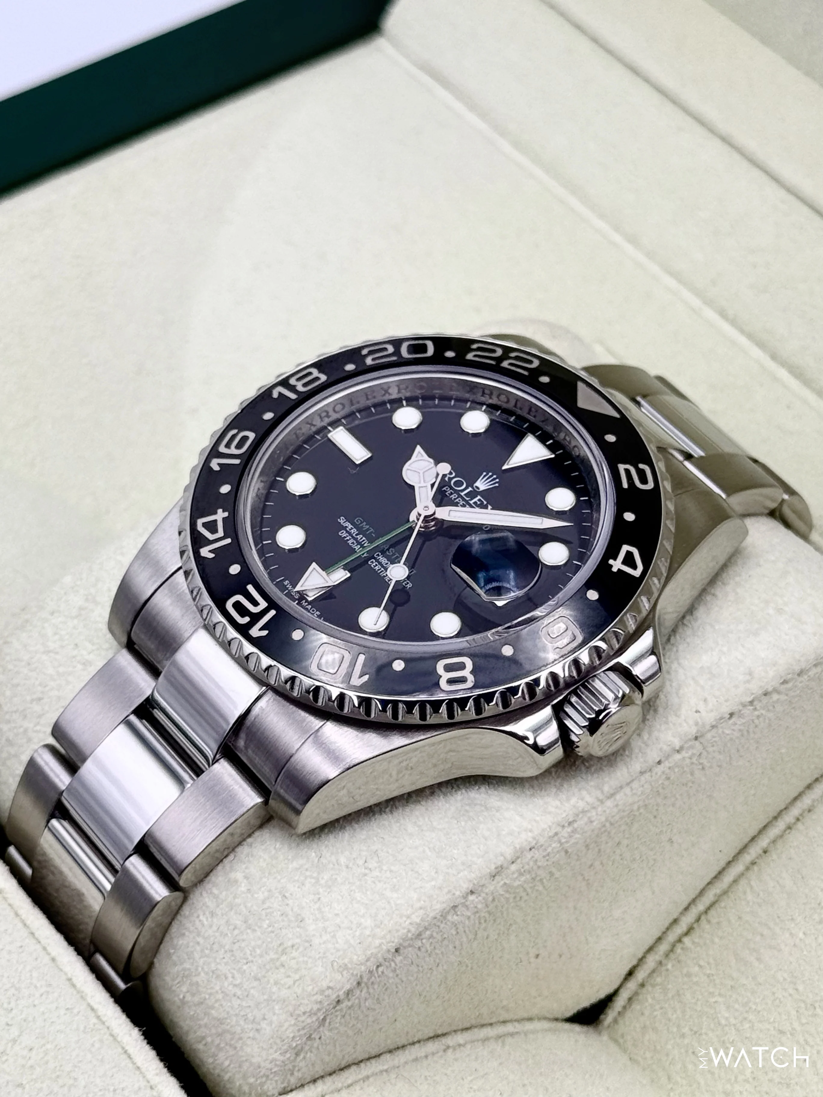 2008 Rolex GMT-Master II 40mm 116710LN Stainless Steel Black Dial - Image 5
