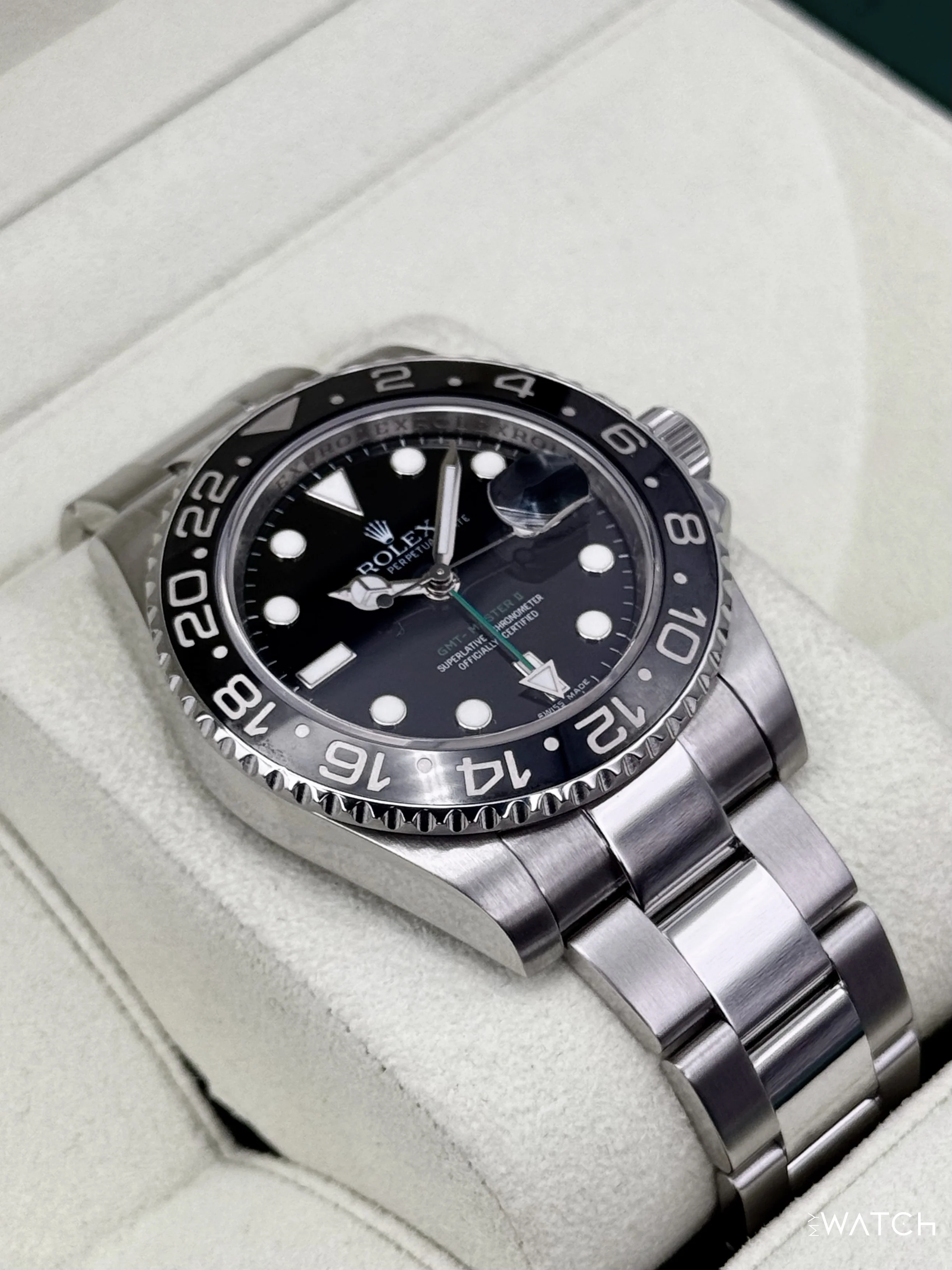 2008 Rolex GMT-Master II 40mm 116710LN Stainless Steel Black Dial - Image 6