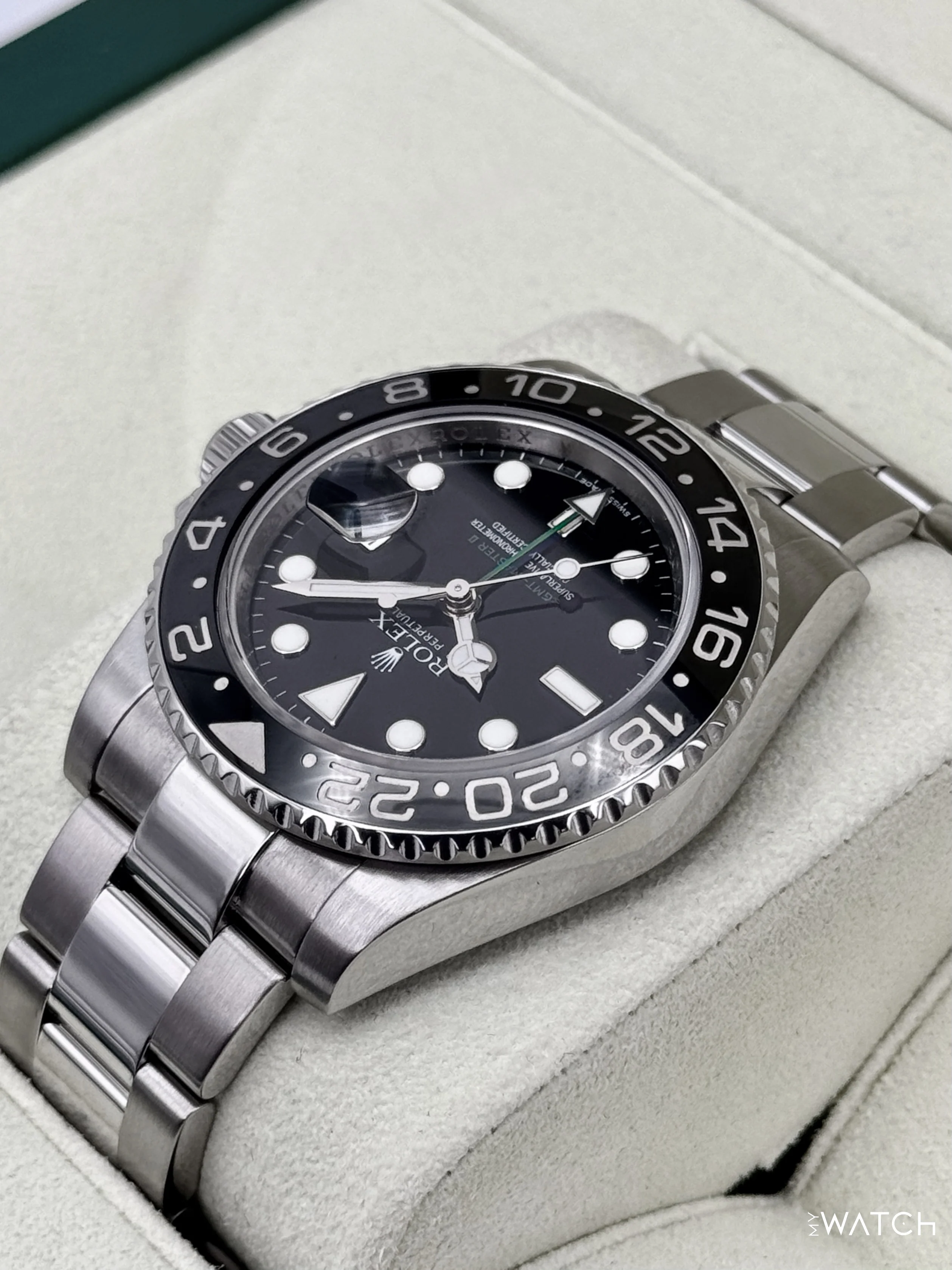 2008 Rolex GMT-Master II 40mm 116710LN Stainless Steel Black Dial - Image 7