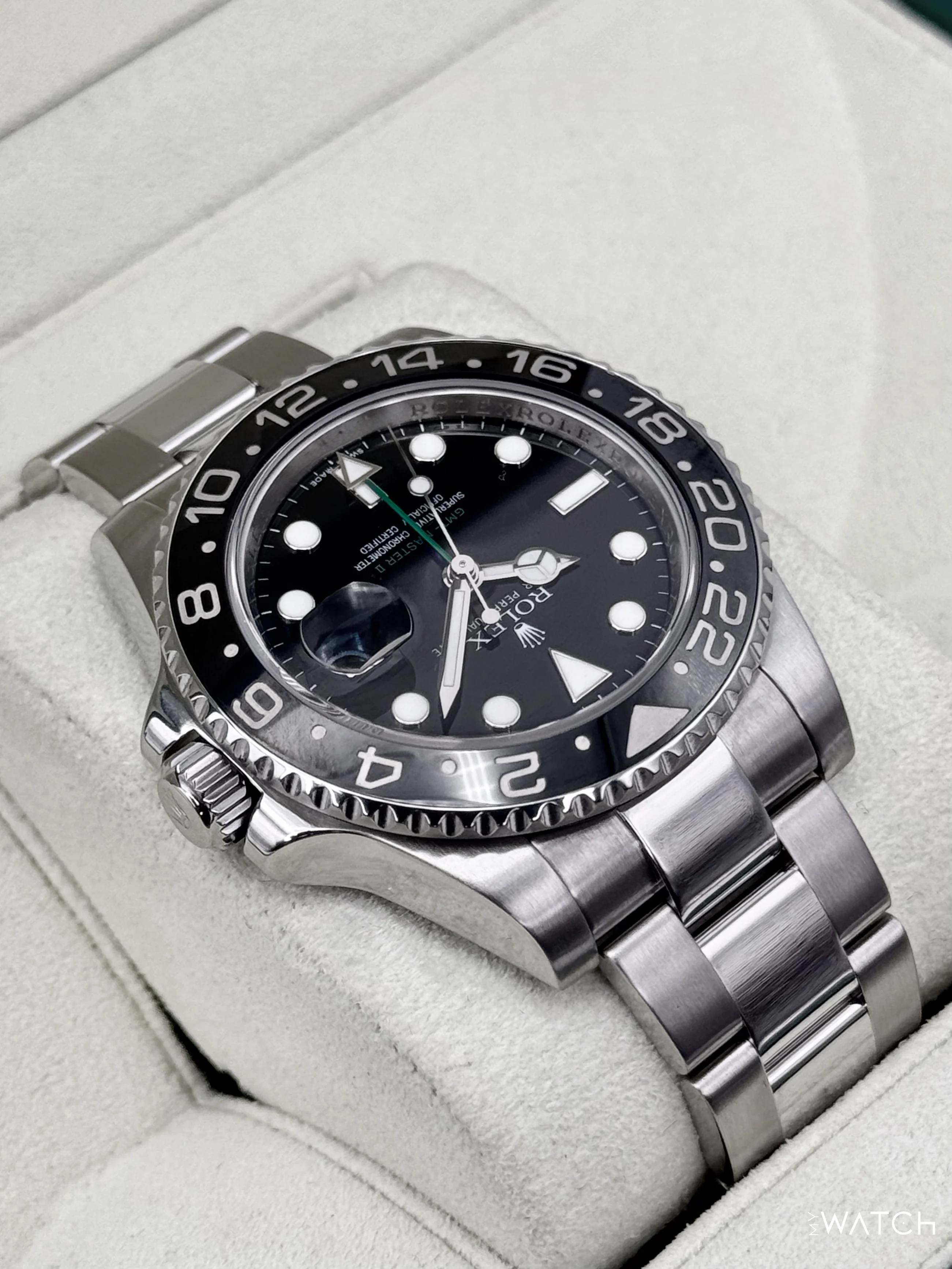 2008 Rolex GMT-Master II 40mm 116710LN Stainless Steel Black Dial - Image 8