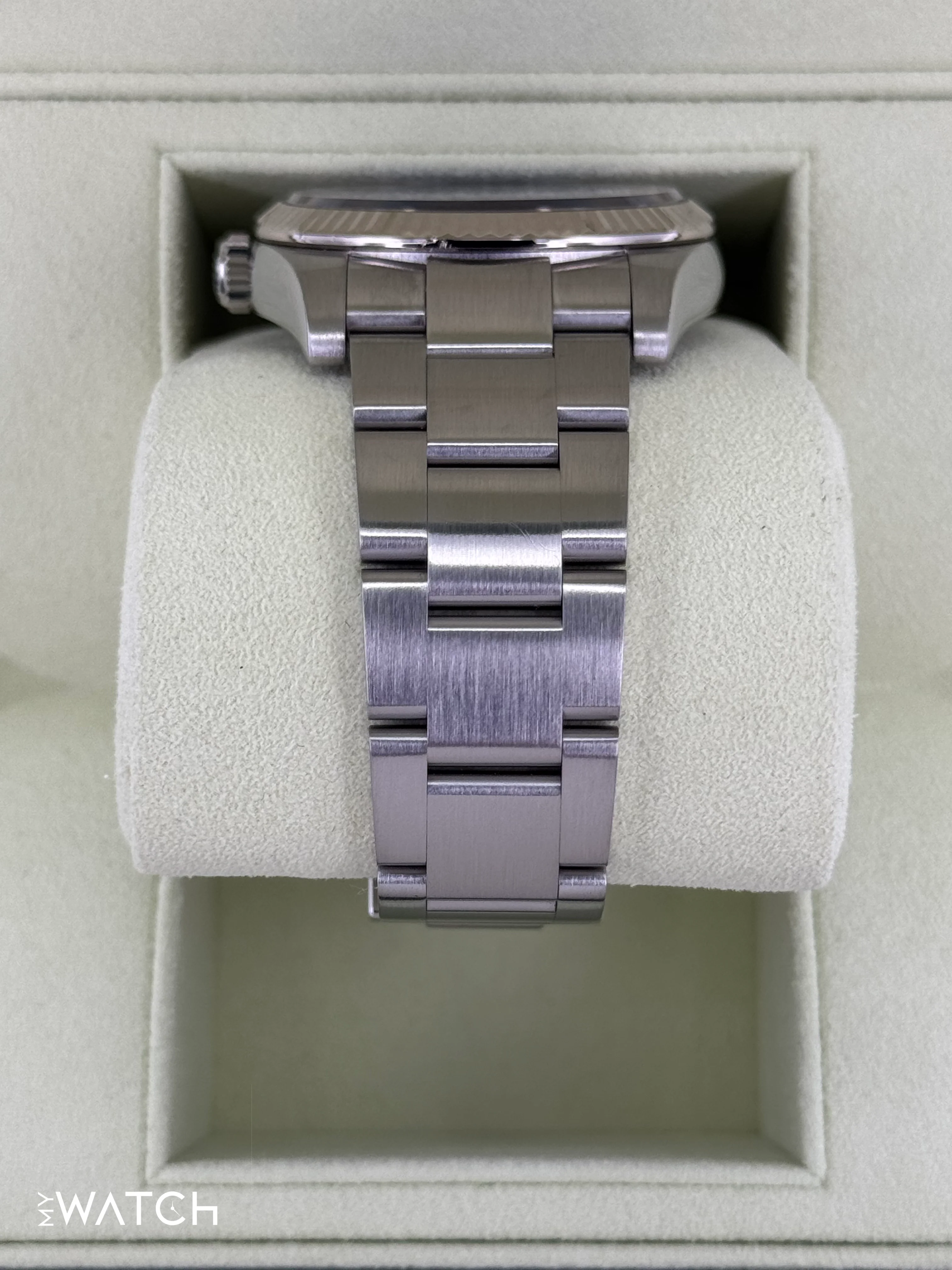 2008 Rolex Oyster Perpetual 36mm 116034 Blue Dial - Image 4