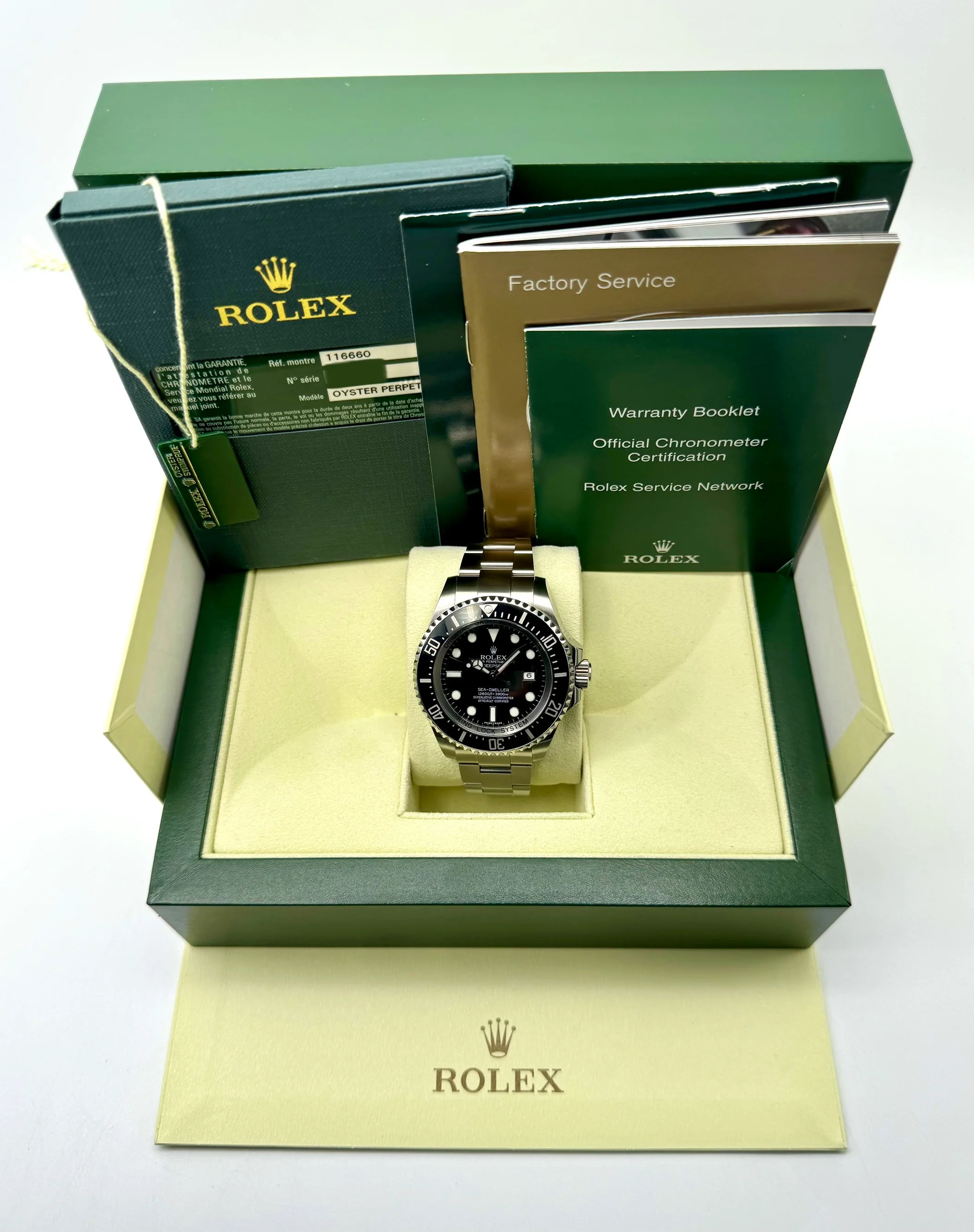 2008 Rolex Deepsea 44mm 116660 Stainless Steel Black Dial - Image 11