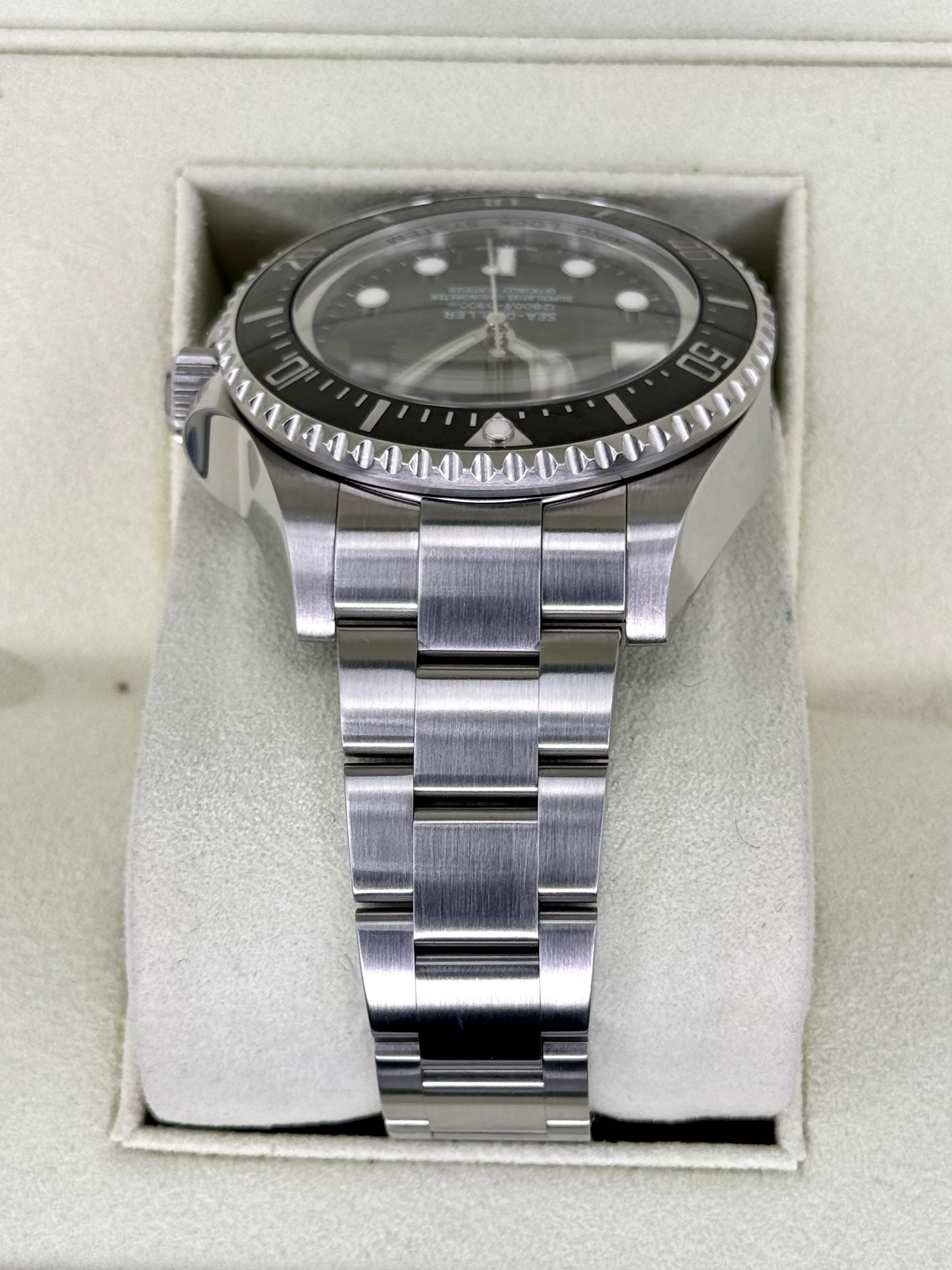 2008 Rolex Deepsea 44mm 116660 Stainless Steel Black Dial - Image 4