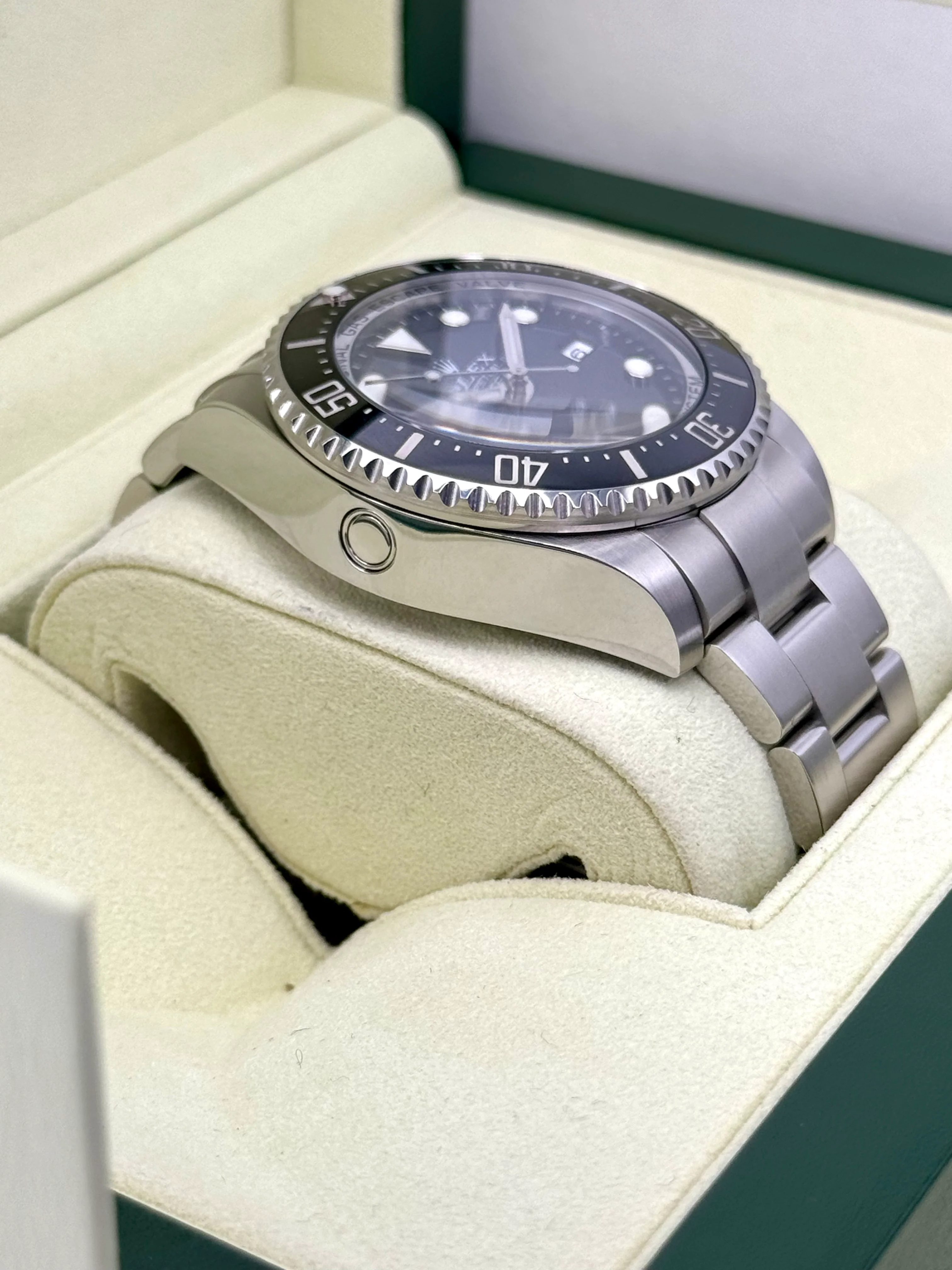 2008 Rolex Deepsea 44mm 116660 Stainless Steel Black Dial - Image 6