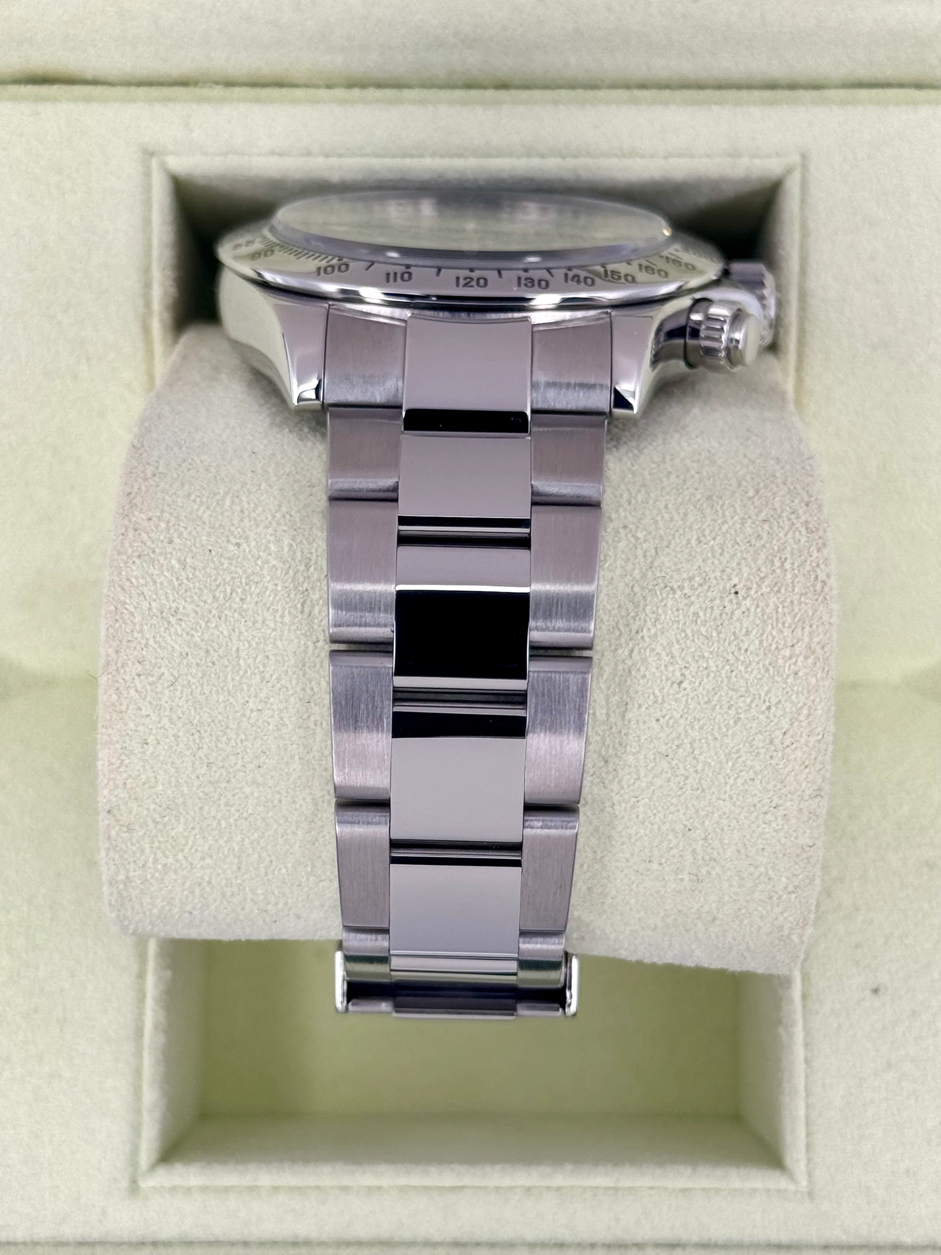 2009 Rolex Daytona 40mm 116520 Stainless Steel Black Dial - Image 3