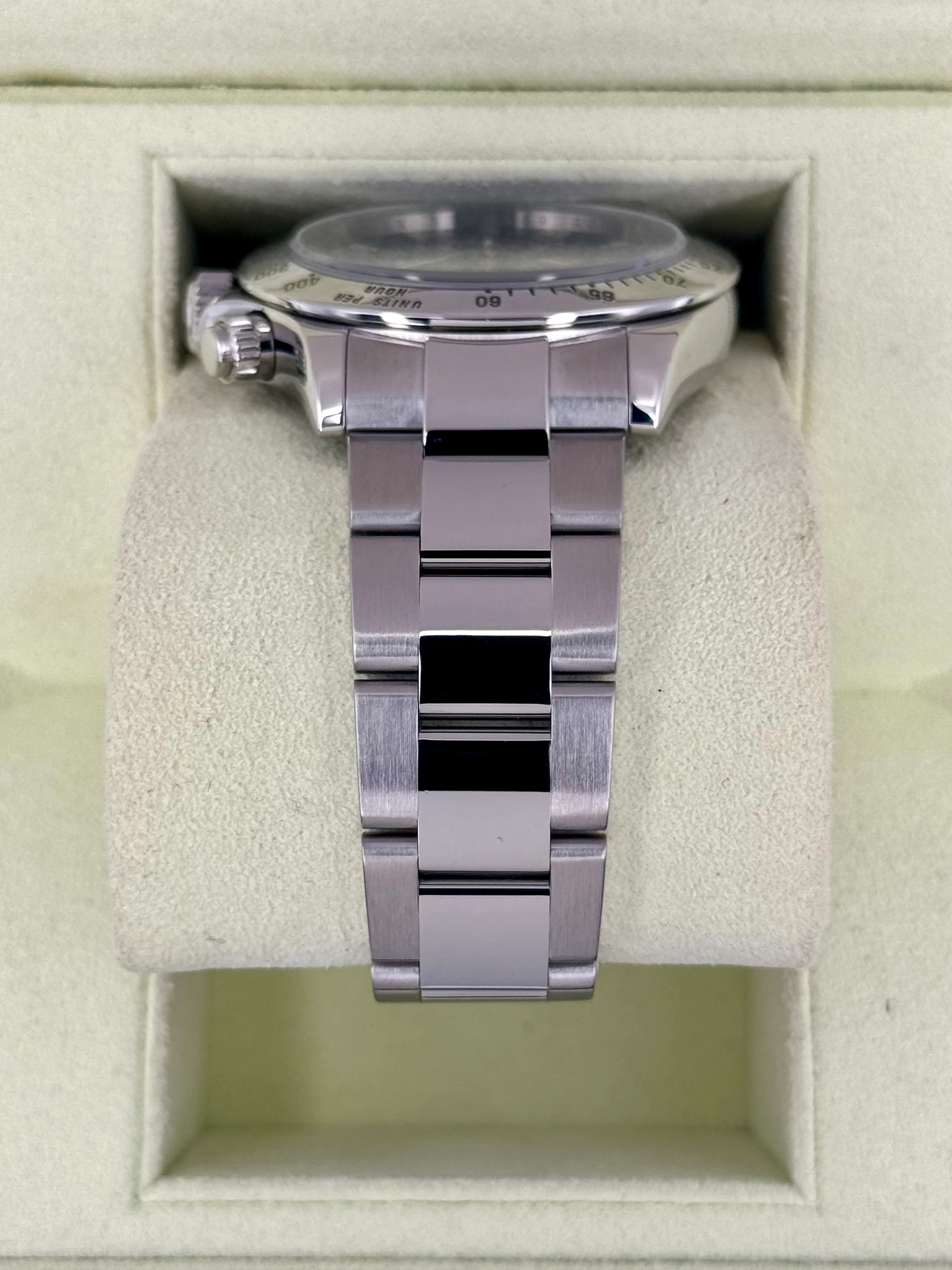 2009 Rolex Daytona 40mm 116520 Stainless Steel Black Dial - Image 4
