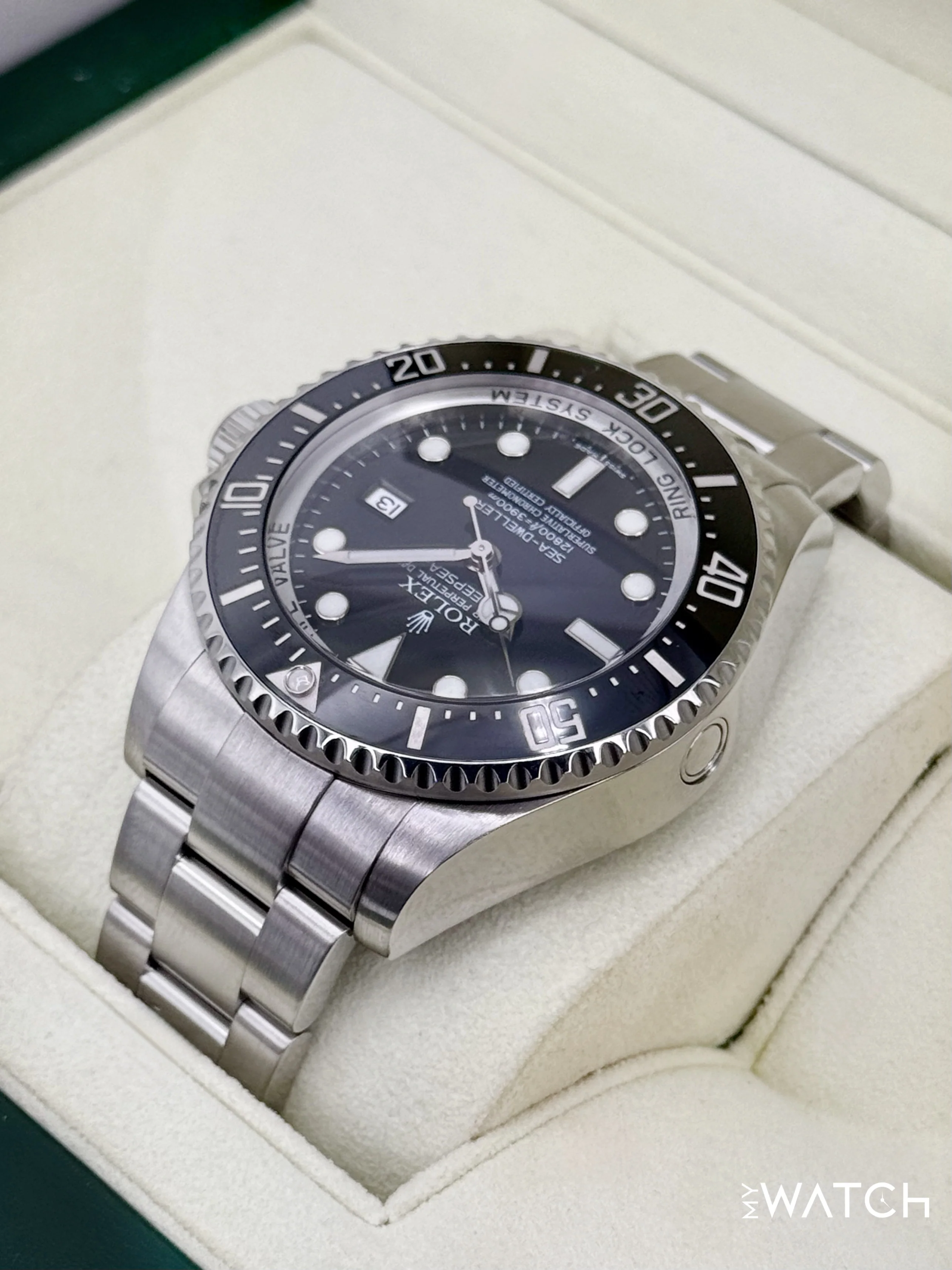 2009 Rolex Deepsea 44mm 116660 Stainless Steel Black Dial - Image 7