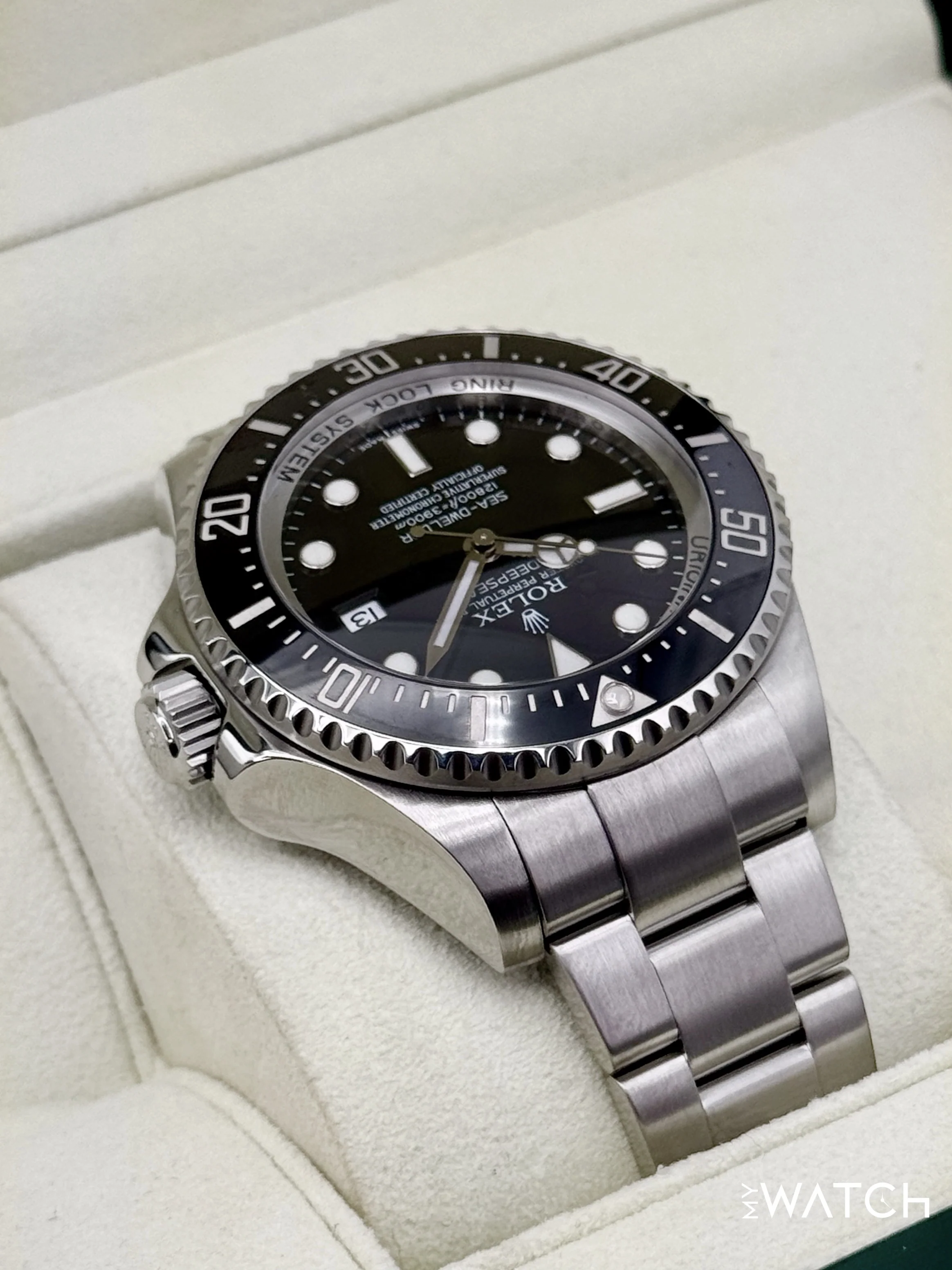 2009 Rolex Deepsea 44mm 116660 Stainless Steel Black Dial - Image 8