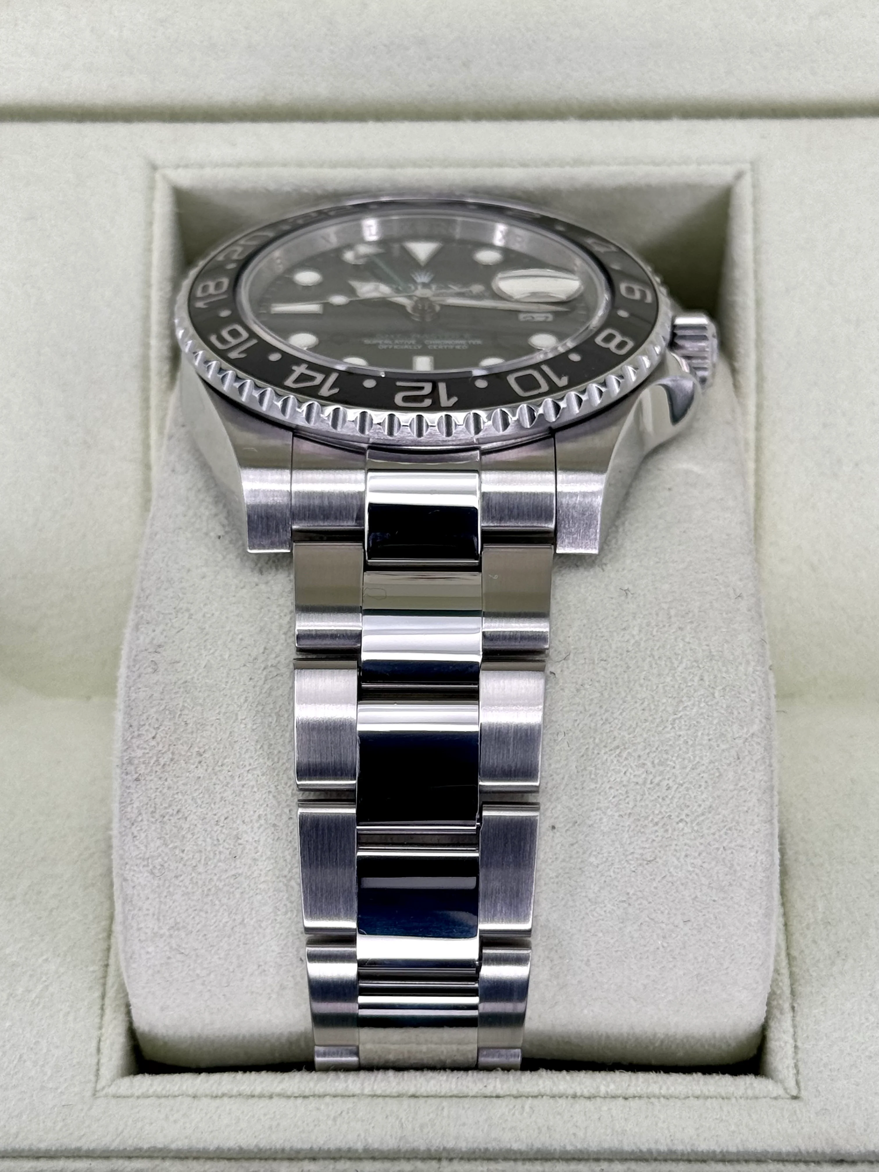 2009 Rolex GMT-Master II 40mm 116710LN Stainless Steel Black Dial - Image 3