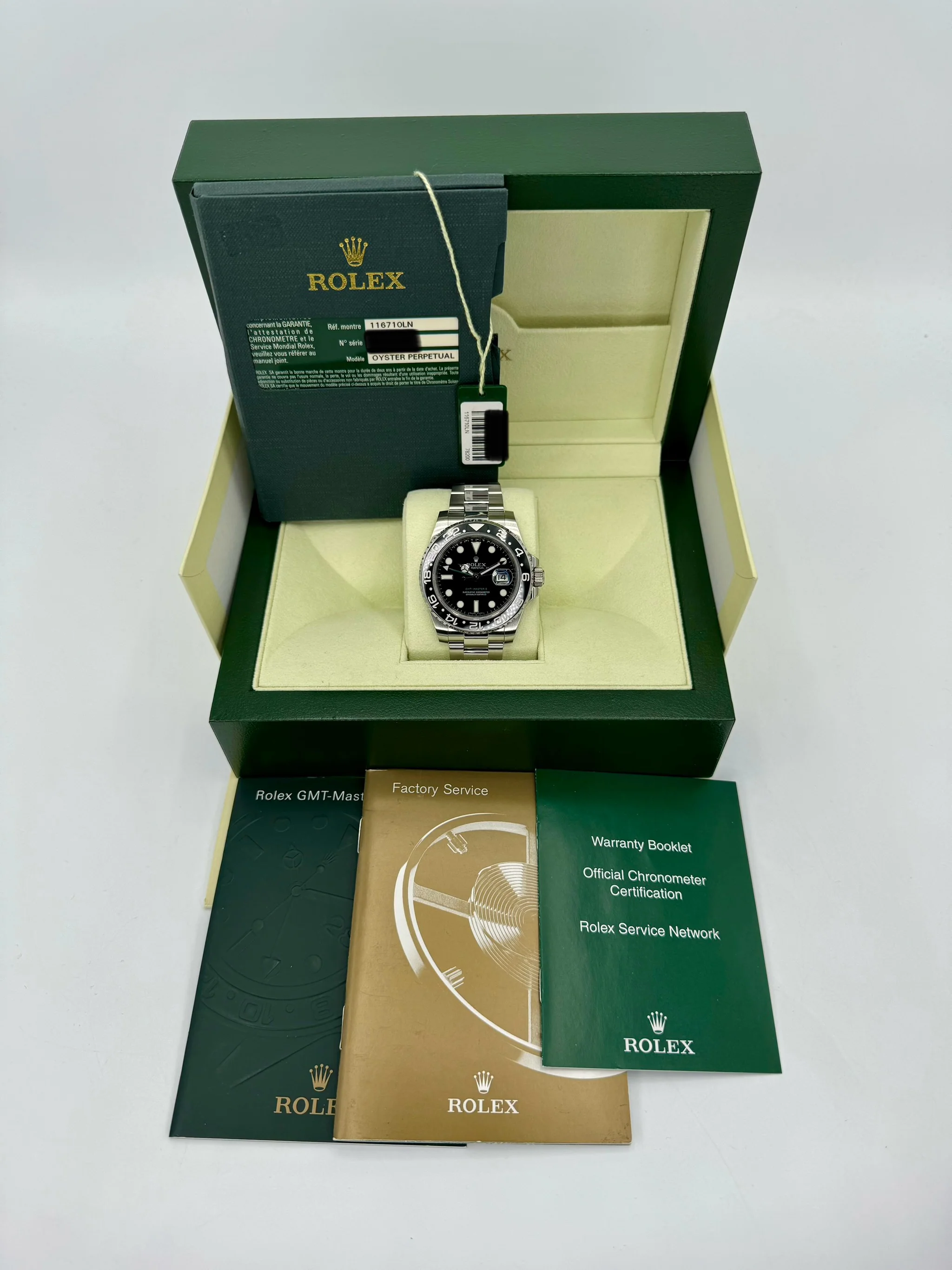2009 Rolex GMT-Master II 40mm 116710LN Stainless Steel Black Dial - Image 11