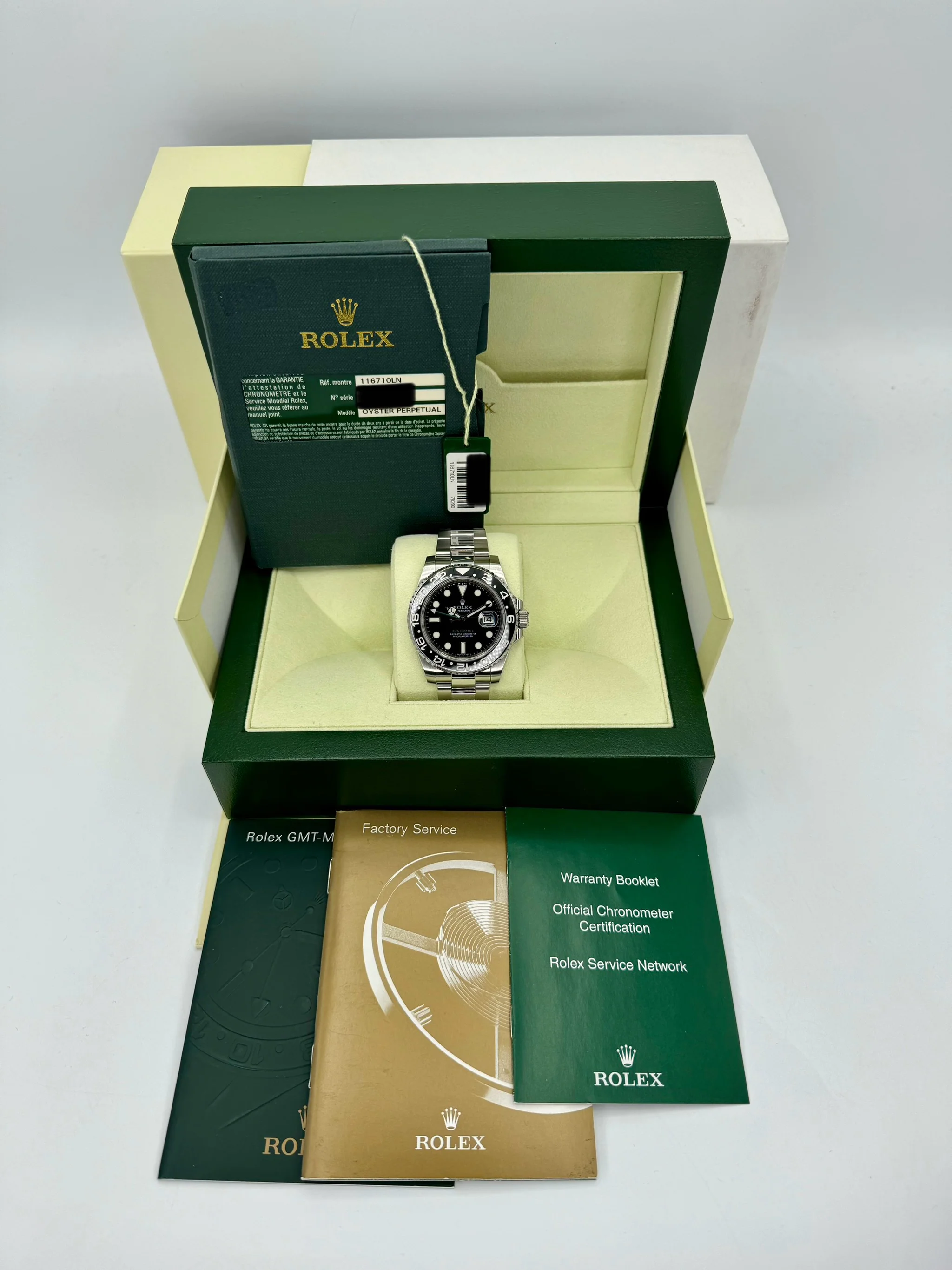2009 Rolex GMT-Master II 40mm 116710LN Stainless Steel Black Dial - Image 12