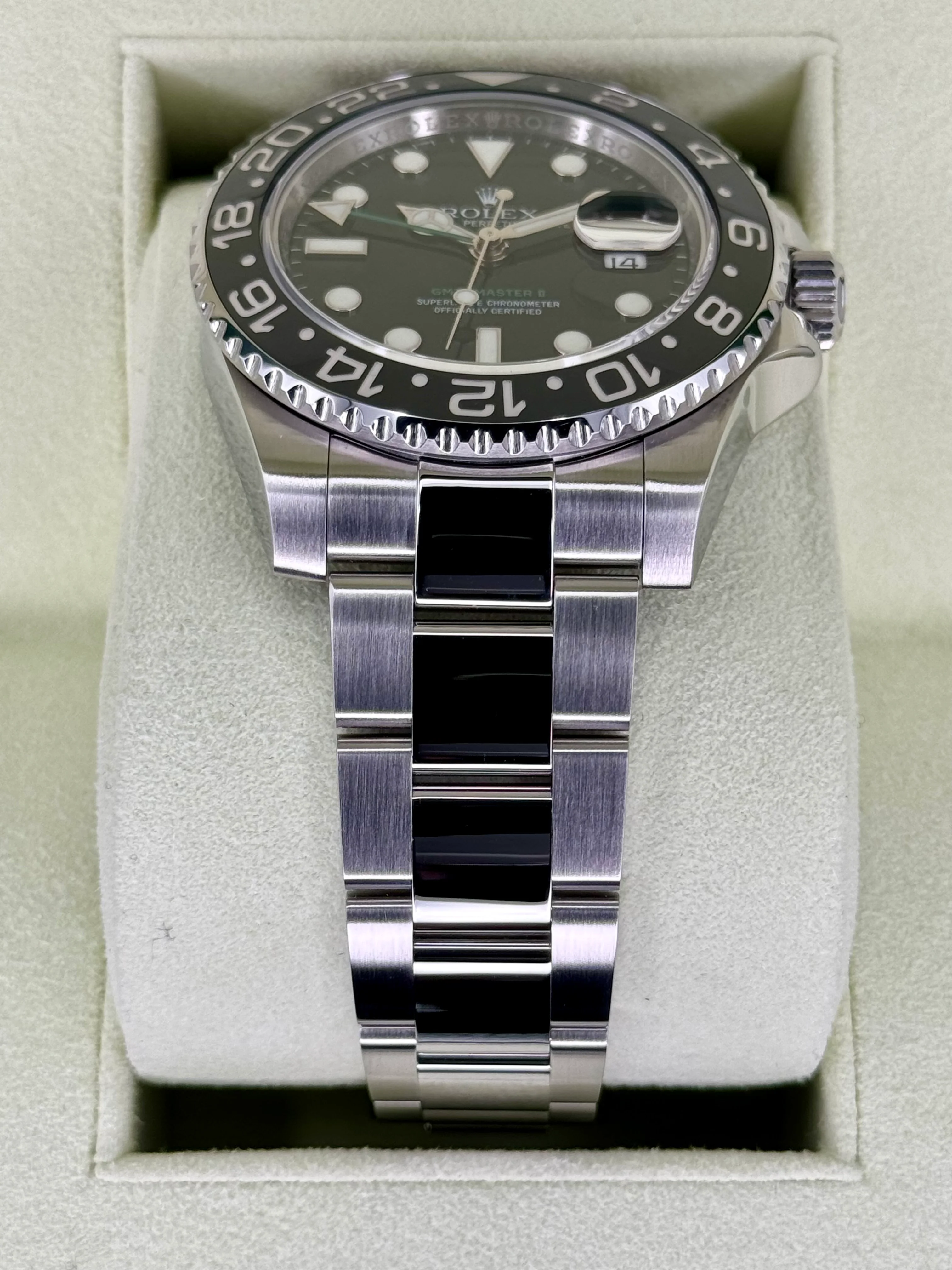 2009 Rolex GMT-Master II 40mm 116710LN Stainless Steel Black Dial - Image 3