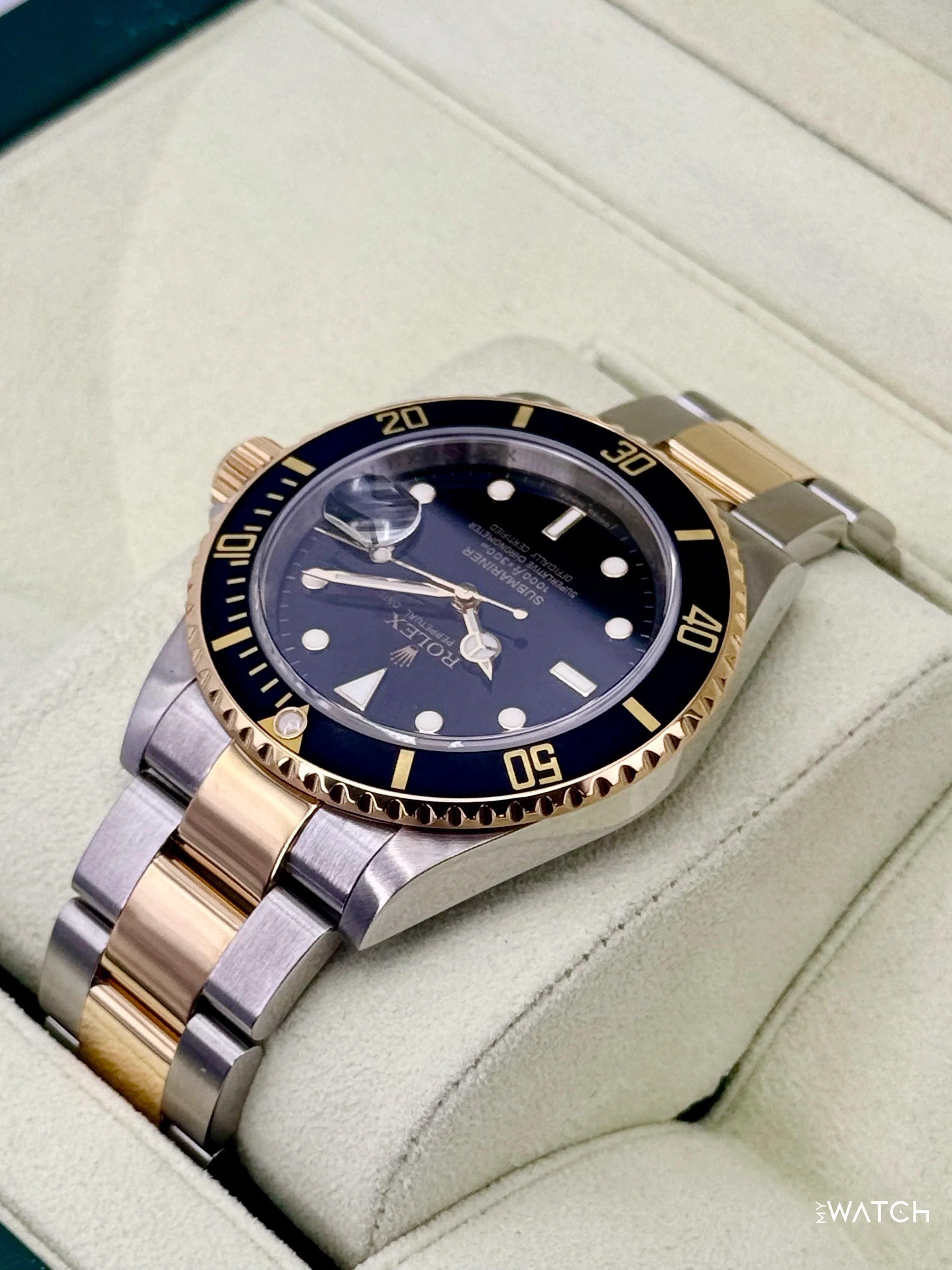 2009 Rolex Submariner 40mm 16613LN Two-Tone Black Dial (Collectors Set) - Image 7