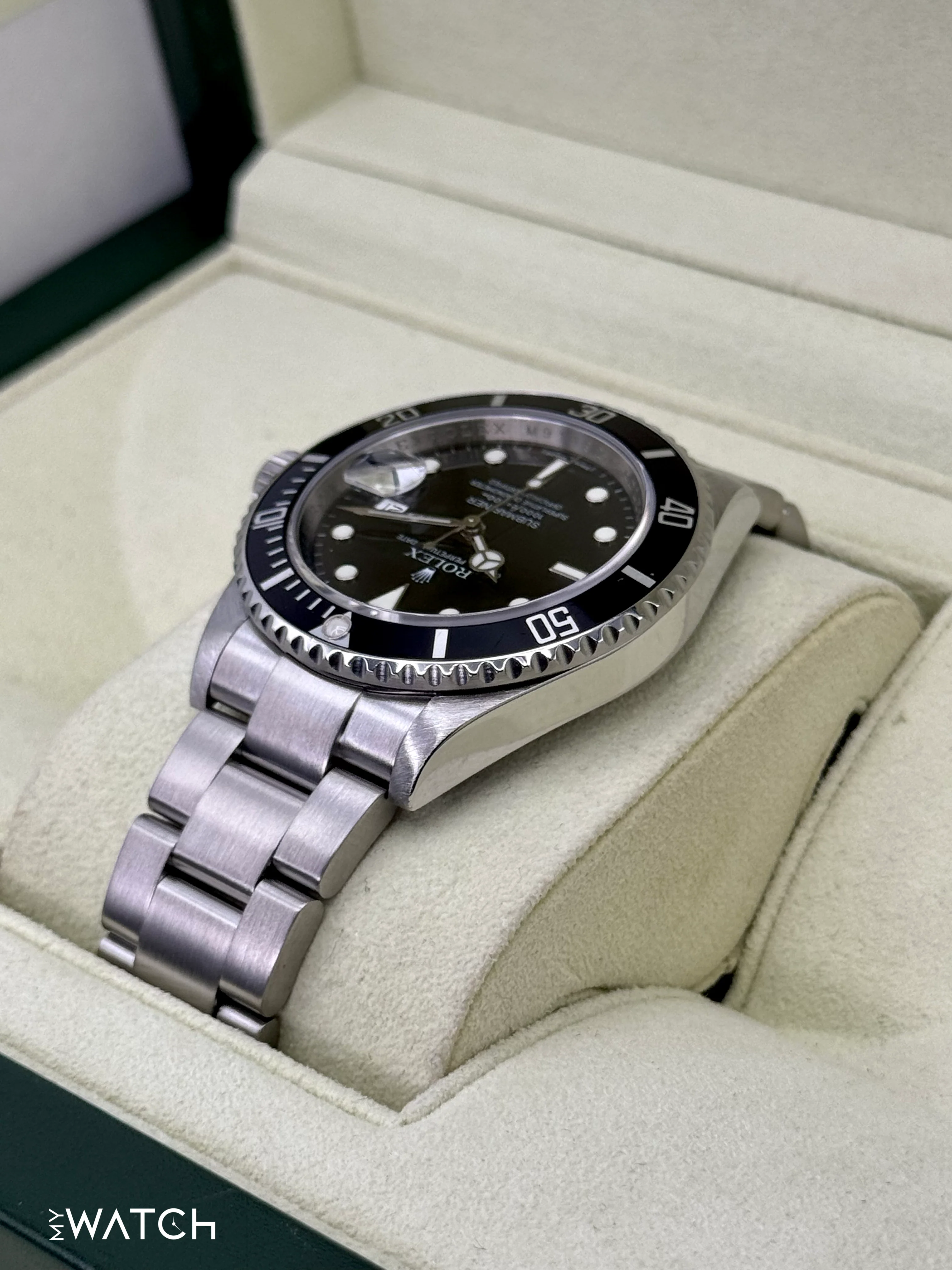 2009 Rolex Submariner Date 40mm 16610 Stainless Steel Black Dial - Image 7