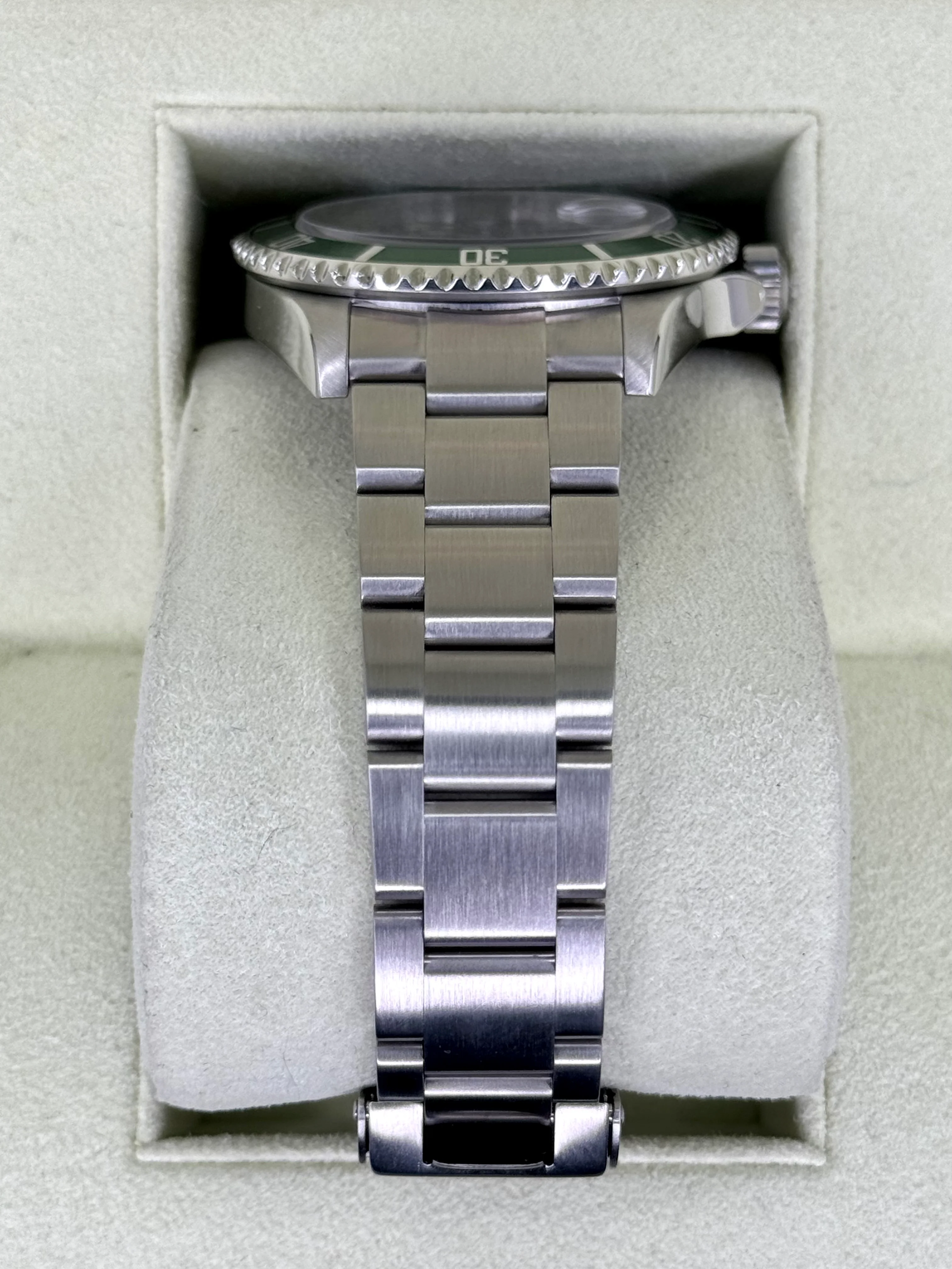 2009 Rolex Submariner "Kermit" 40mm 16610LV Stainless Steel Black Dial - Image 3