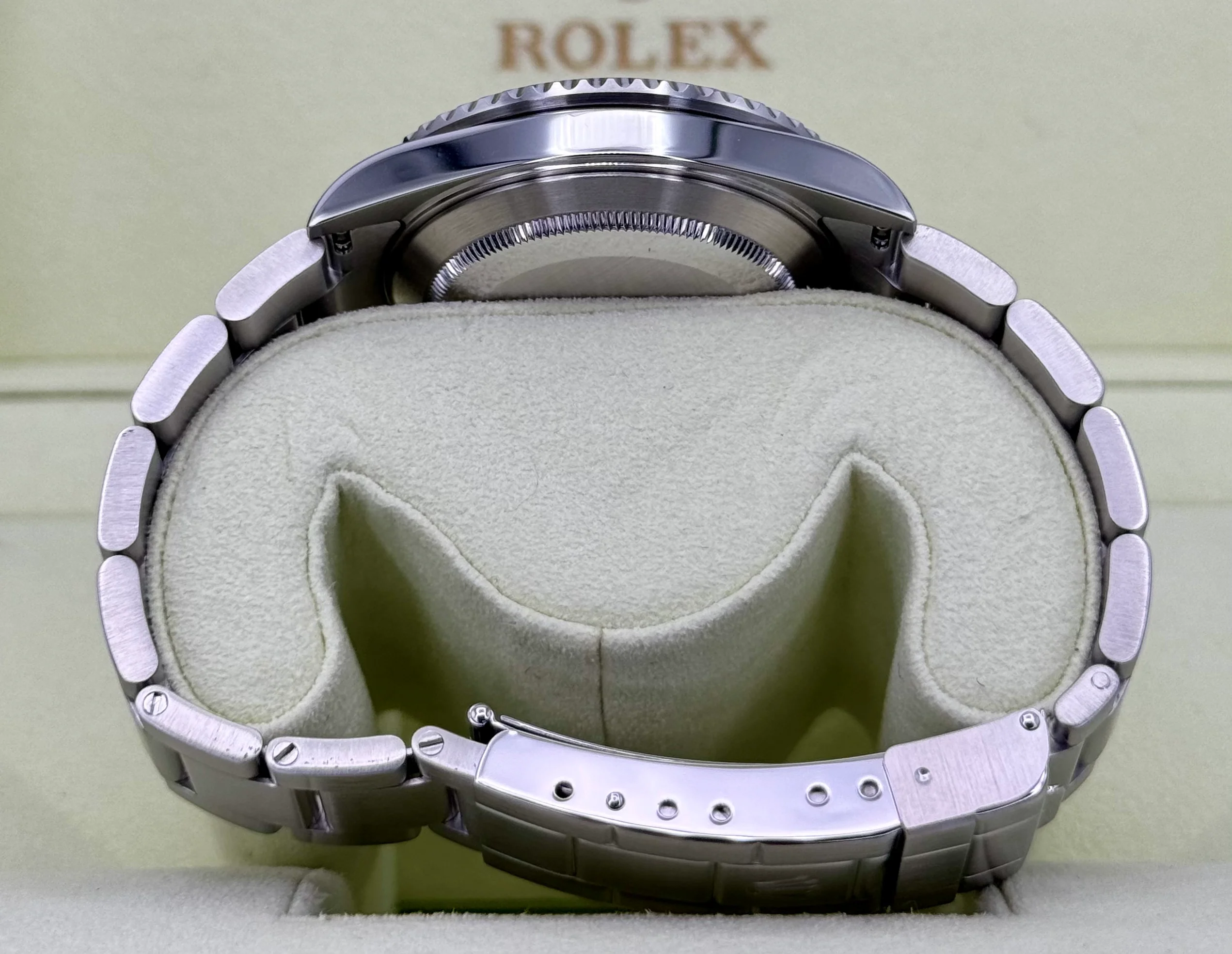 2009 Rolex Submariner "Kermit" 40mm 16610LV Stainless Steel Black Dial - Image 10