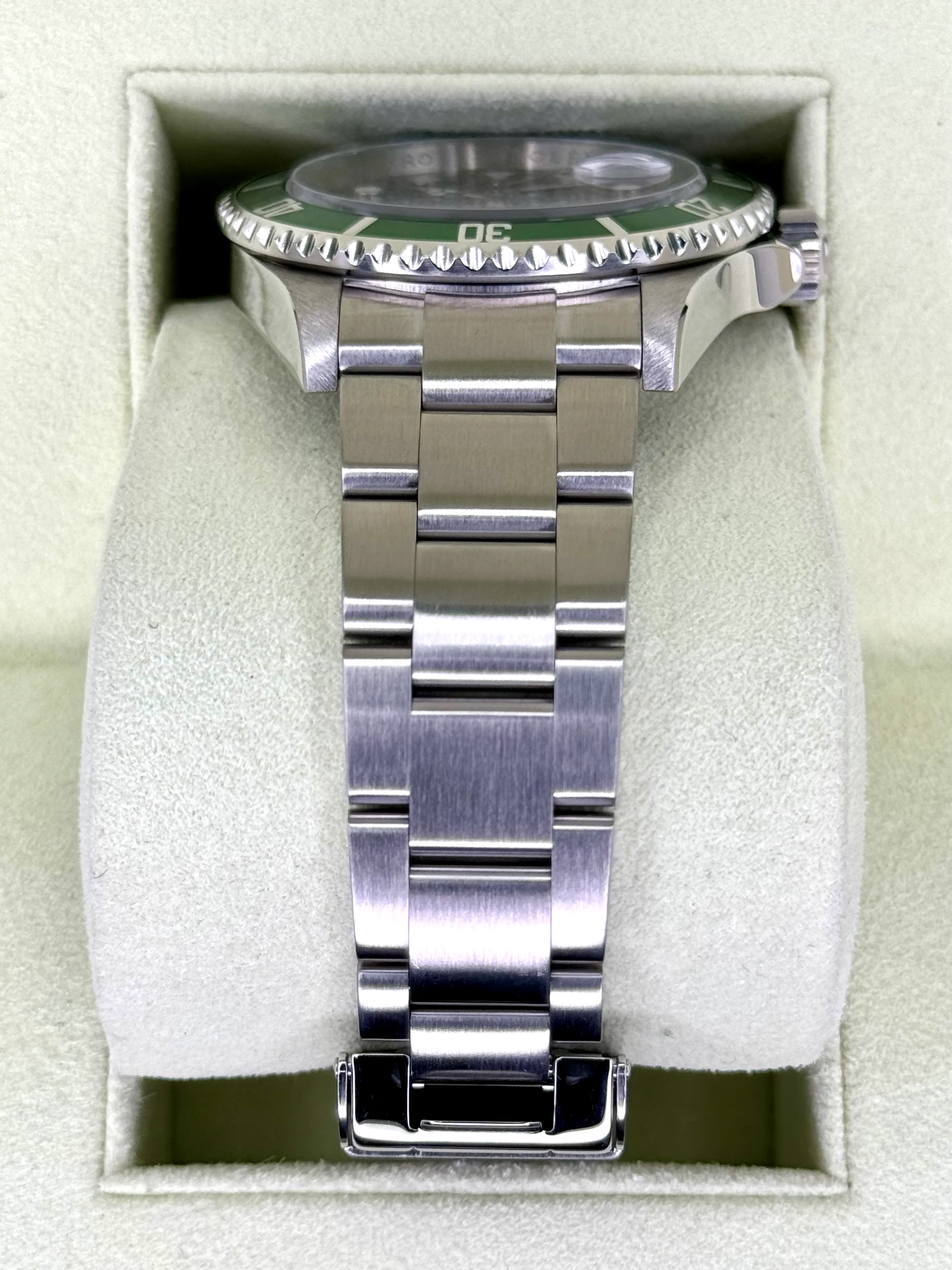 2009 Rolex Submariner "Kermit" 40mm 16610LV Stainless Steel Black Dial - Image 3