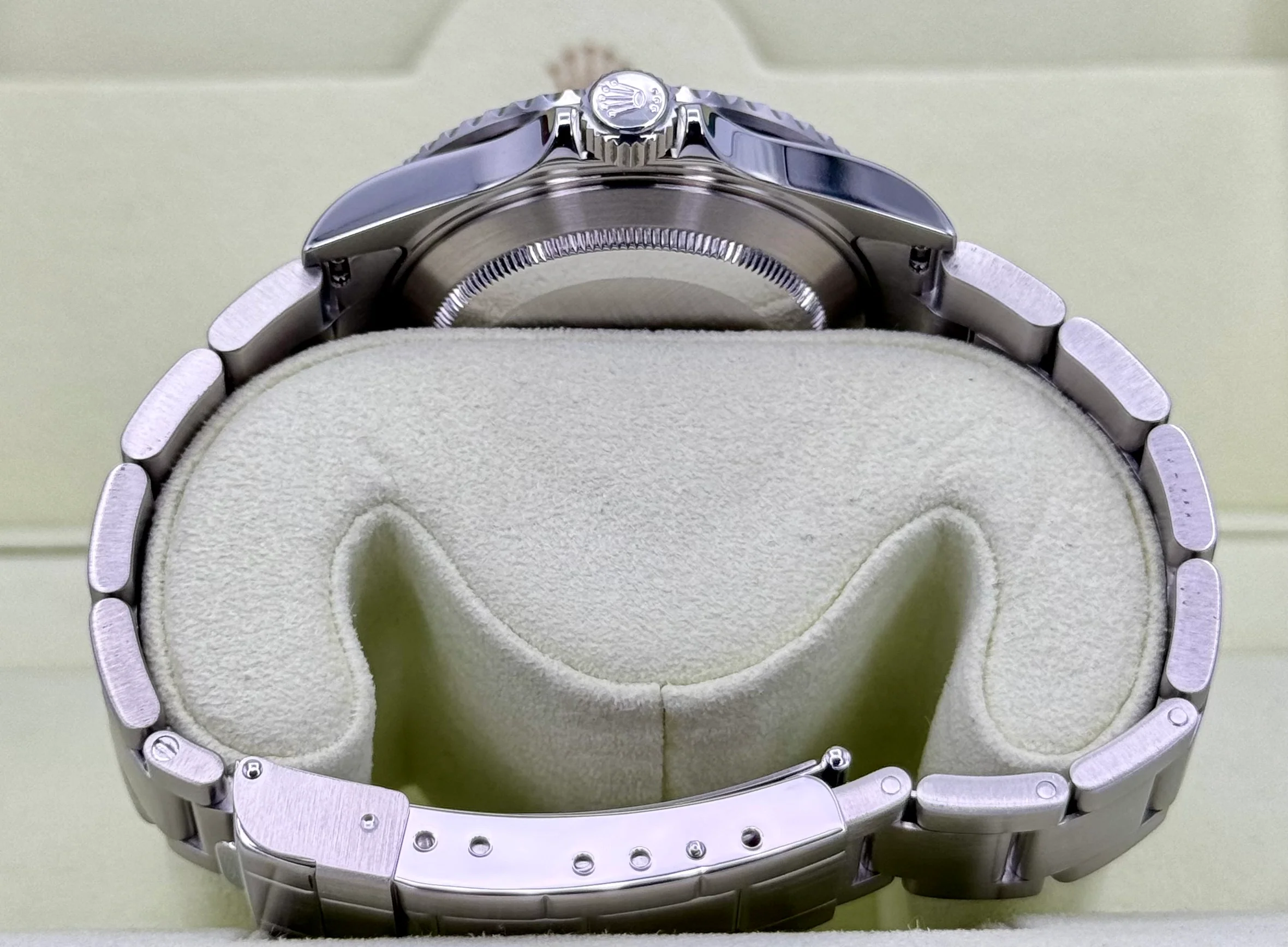 2009 Rolex Submariner "Kermit" 40mm 16610LV Stainless Steel Black Dial - Image 9