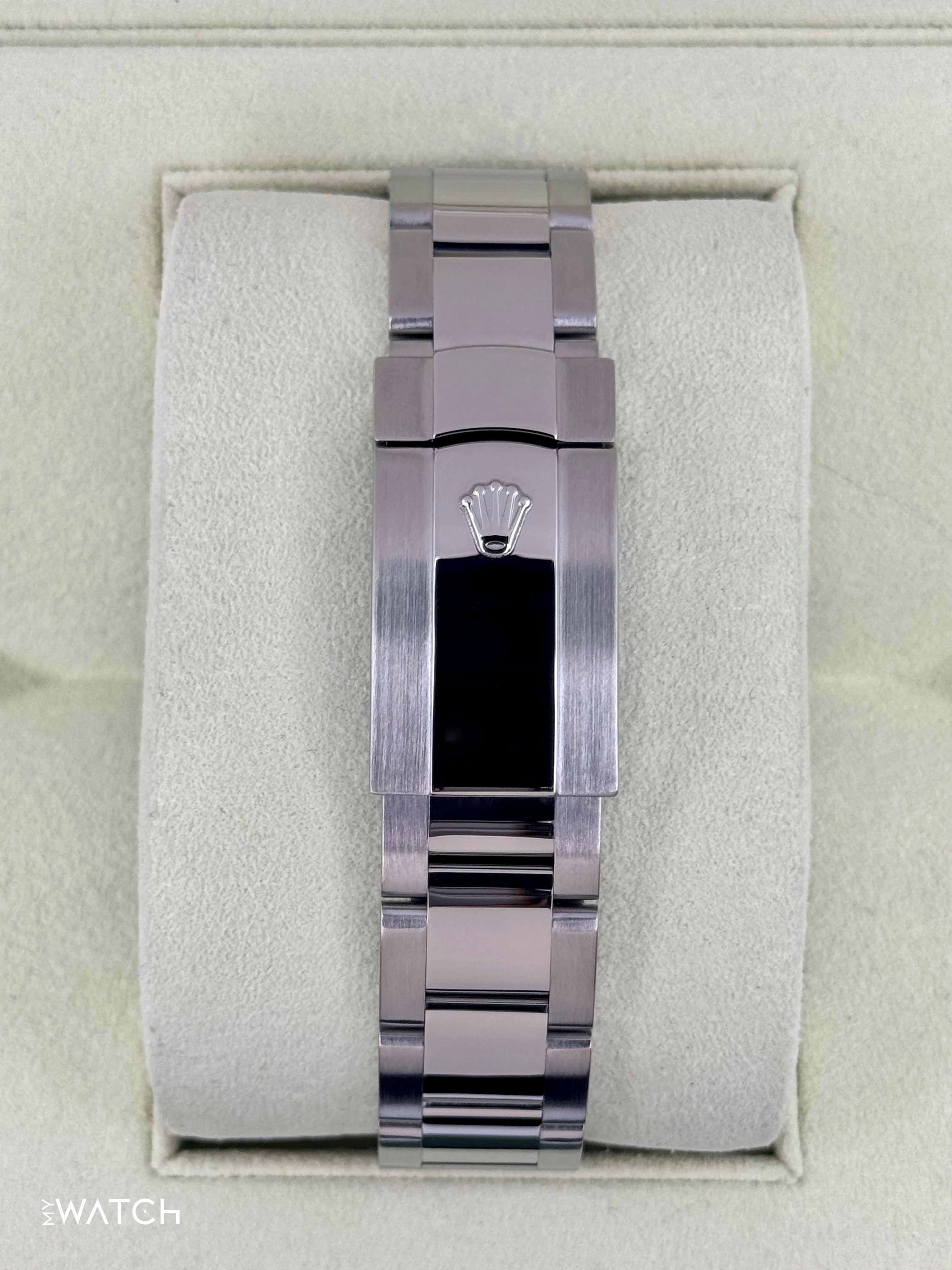 2010 Rolex Datejust II 41mm 116334 Stainless Steel Oyster Blue Dial - Image 2