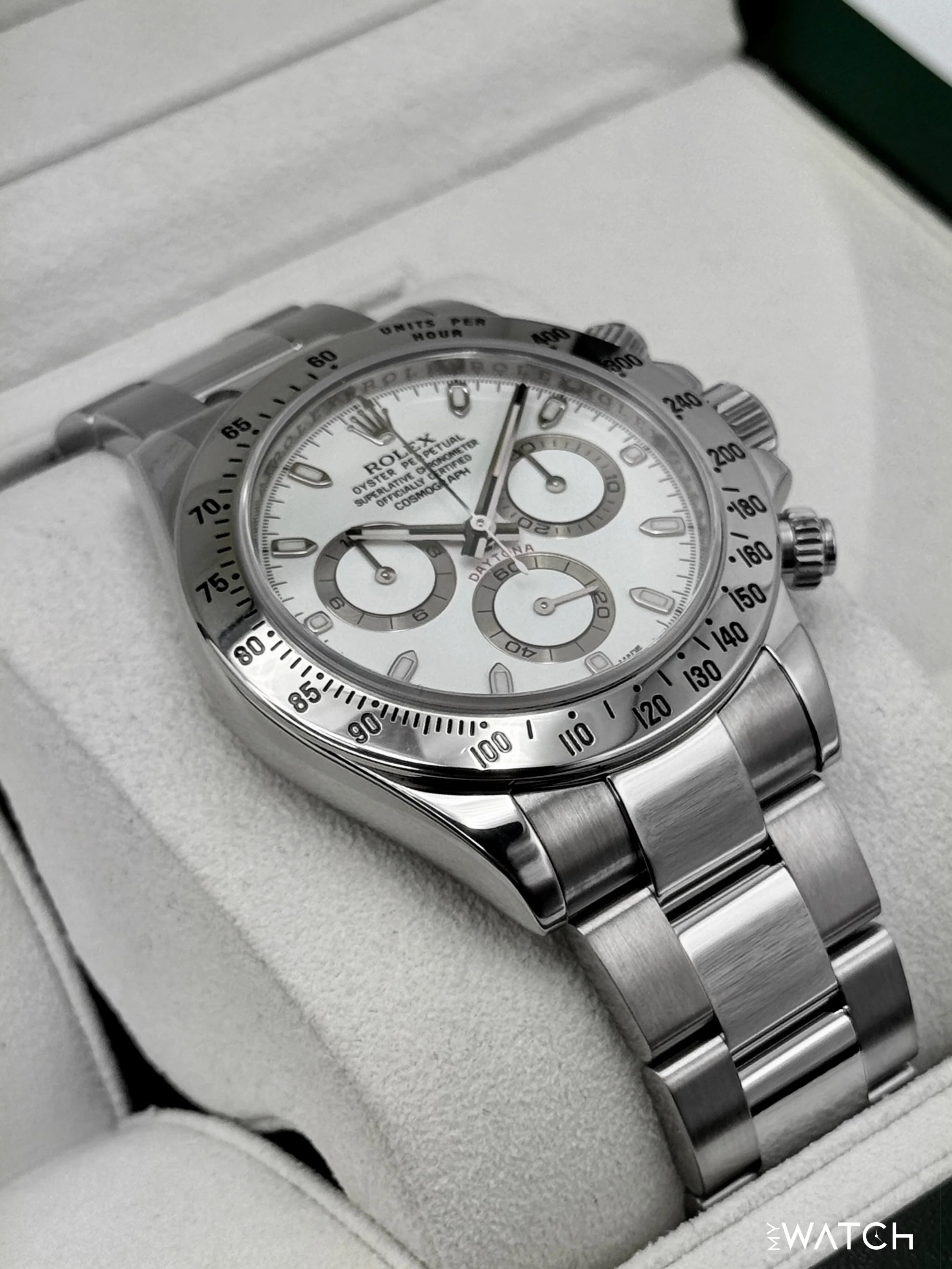 2010 Rolex Daytona 40mm 116520 Stainless Steel White APH Dial "Collectors Set" - Image 6