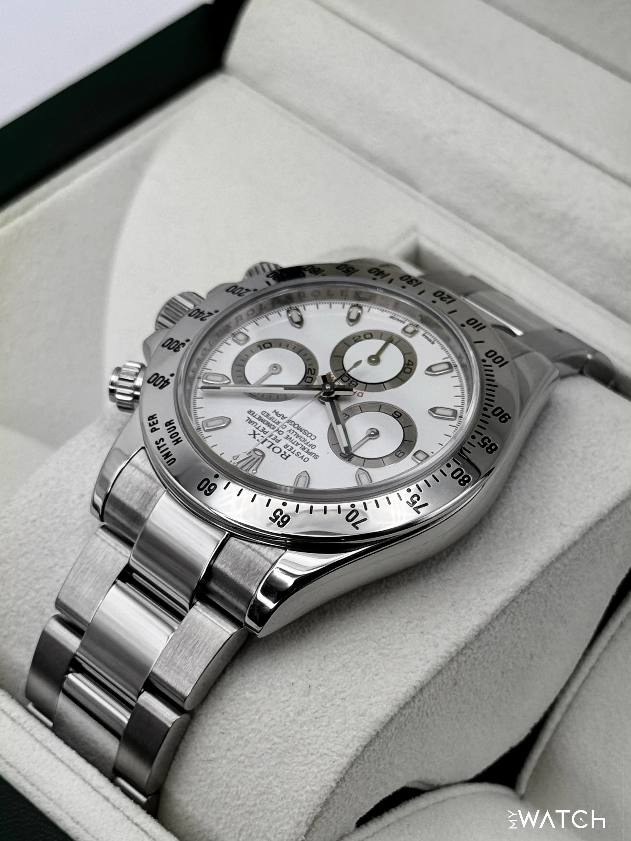 2010 Rolex Daytona 40mm 116520 Stainless Steel White APH Dial "Collectors Set" - Image 7