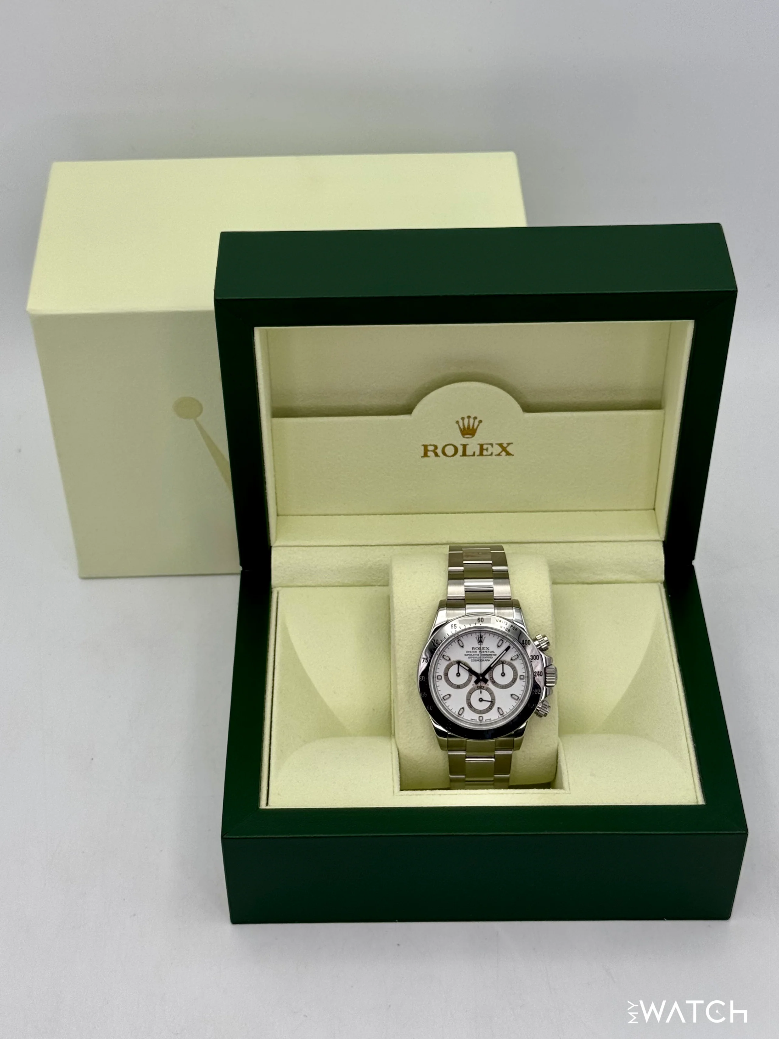 2010 Rolex Daytona 40mm 116520 Stainless Steel White APH Dial "Collectors Set" - Image 9