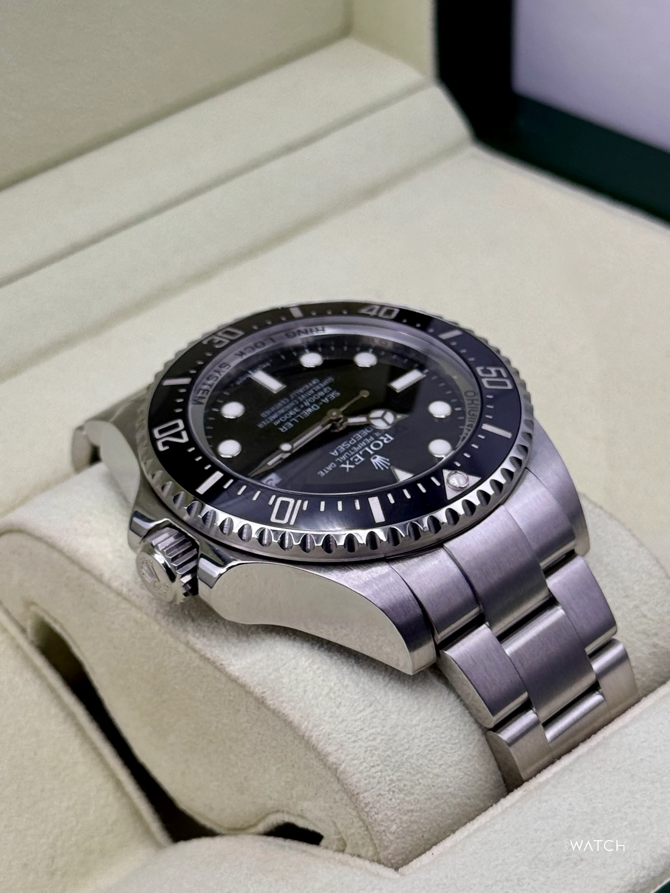 2010 Rolex Deepsea 44mm 116660 Stainless Steel Black Dial - Image 6