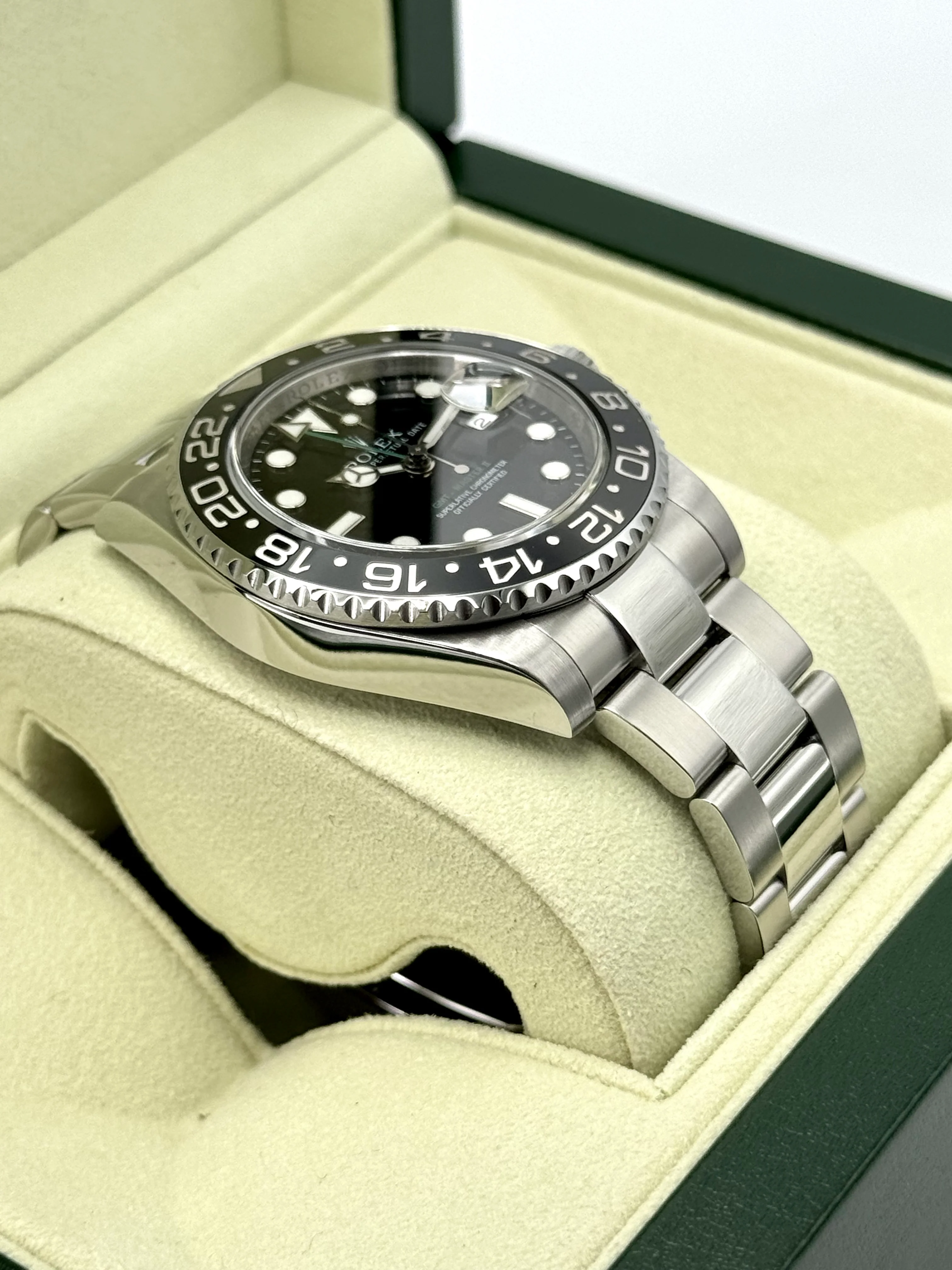 2010 Rolex GMT-Master II 40mm 116710LN Stainless Steel Black Dial - Image 6
