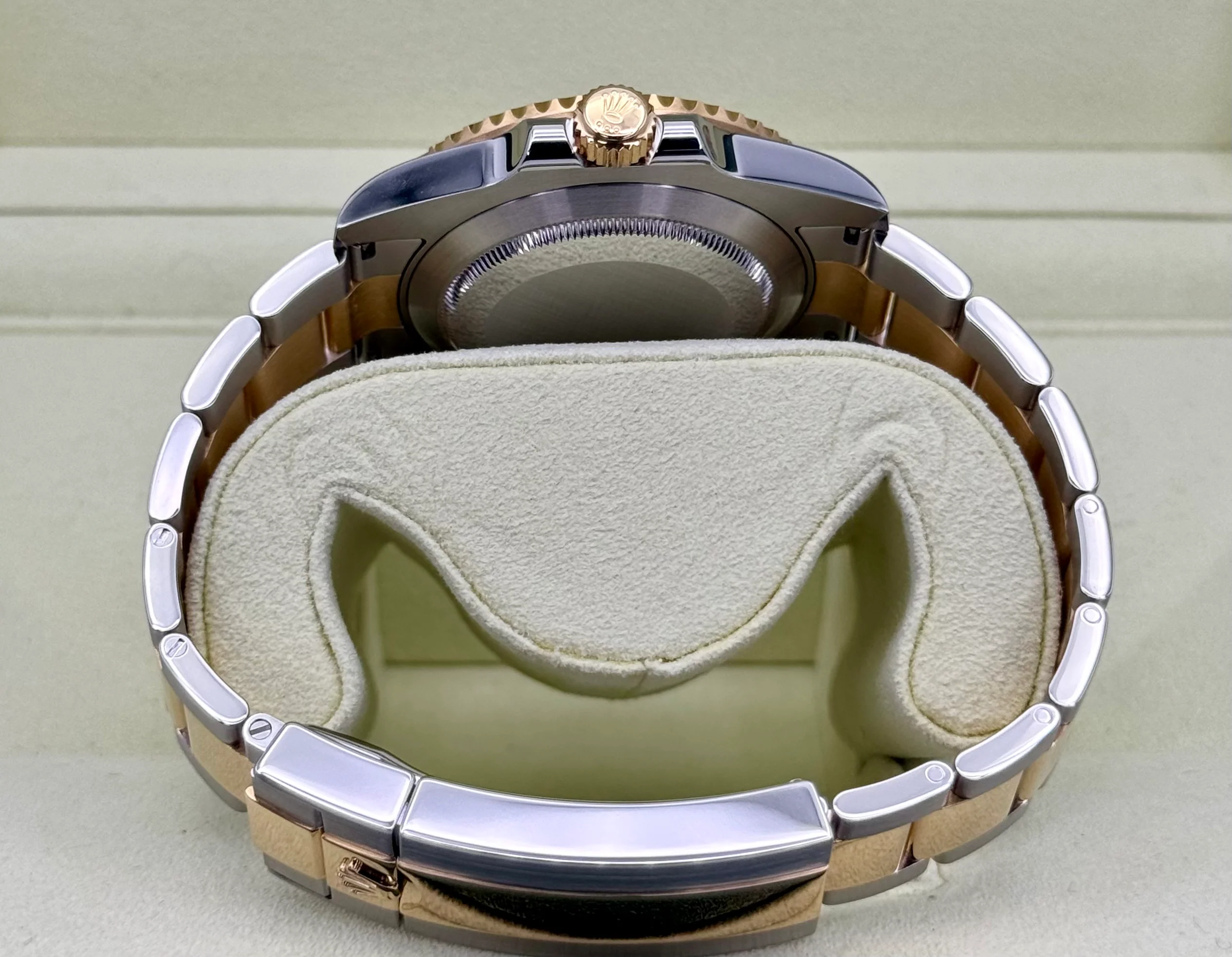 2010 Rolex Submariner "Bluesy" 40mm 116613LB Two-Tone Flat Blue Dial - Image 9