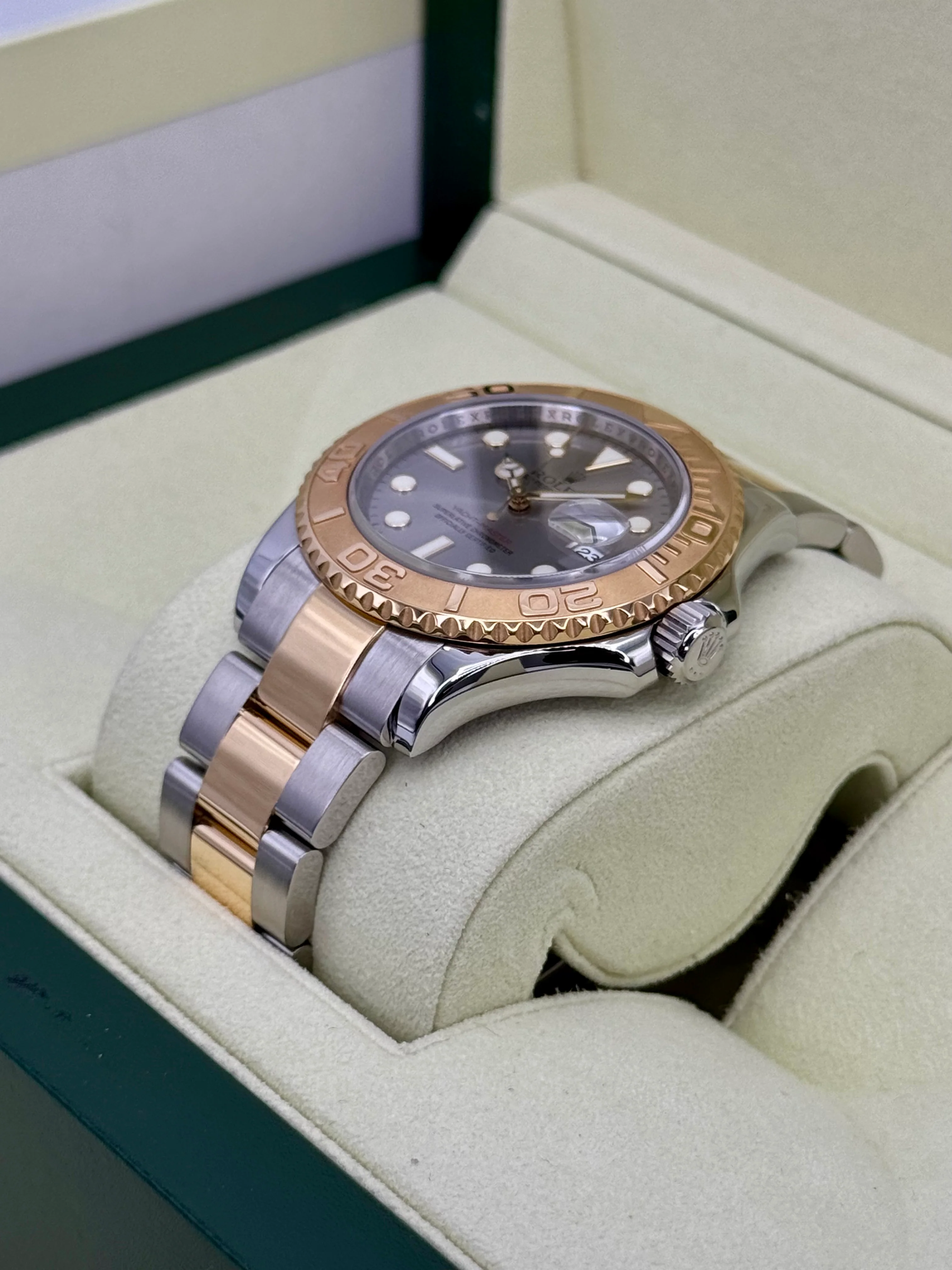2010 Rolex Yacht-Master 40mm 16623 Two-Tone Rhodium Dial - Image 5