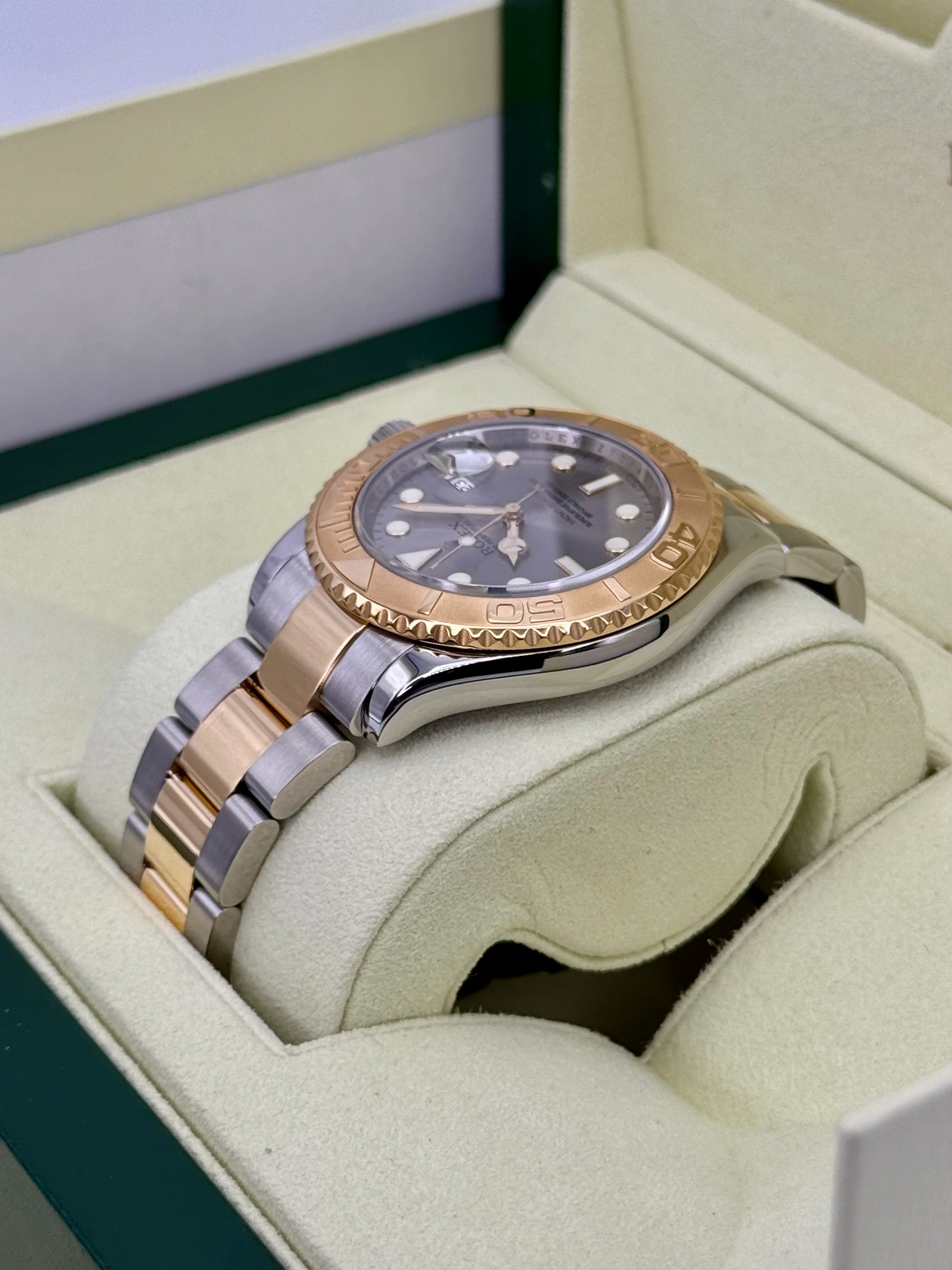 2010 Rolex Yacht-Master 40mm 16623 Two-Tone Rhodium Dial - Image 7