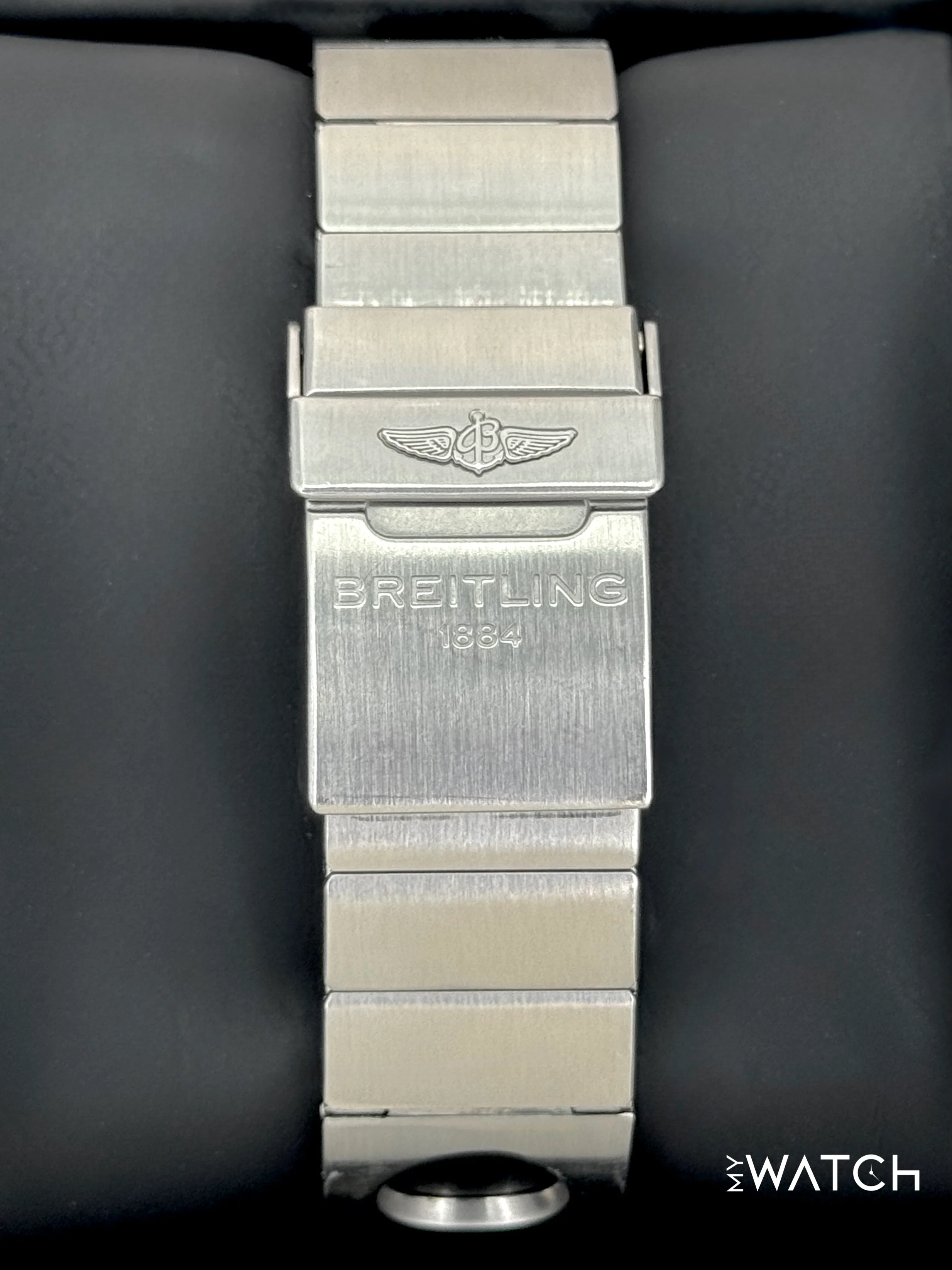 2011 Breitling Navitimer 125th Anniversary 43mm A26322 Stainless Steel Black Dial - Image 2