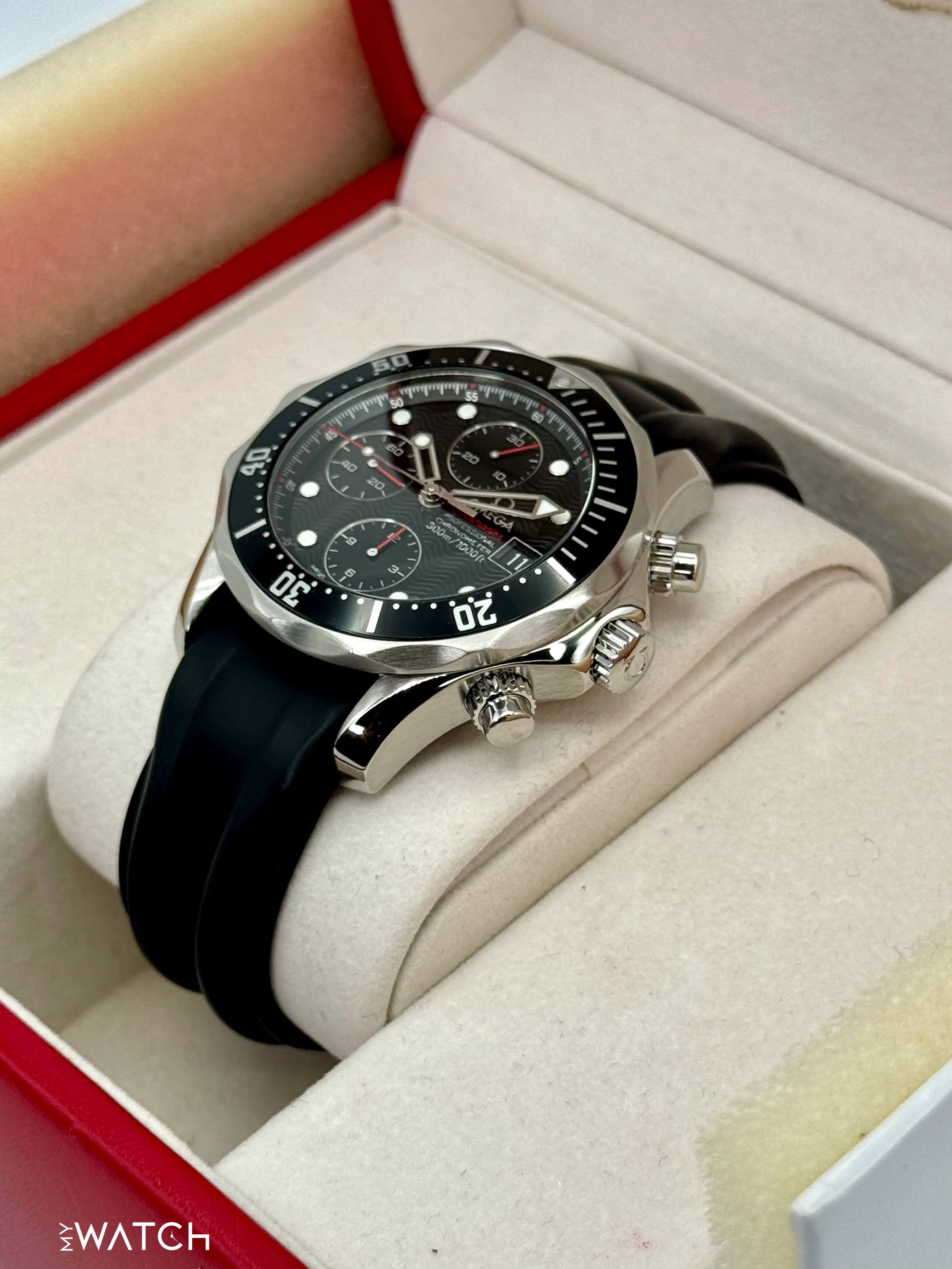 2011 Omega Seamaster Diver 41.5mm 213.30.42.40.01.001 Black Dial - Image 6